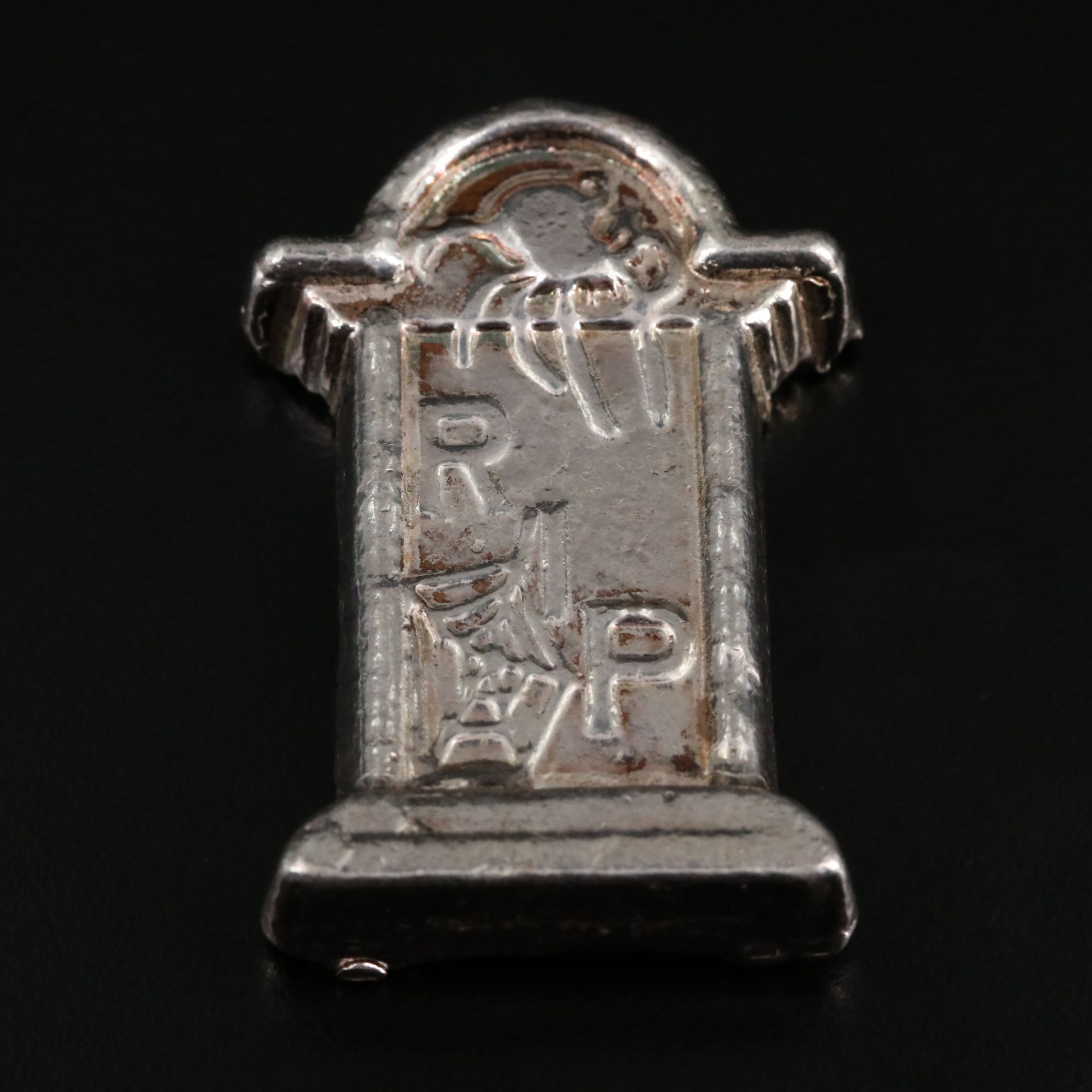 "RIP" Gravestone Three Troy Ounce .999 Silver Bar