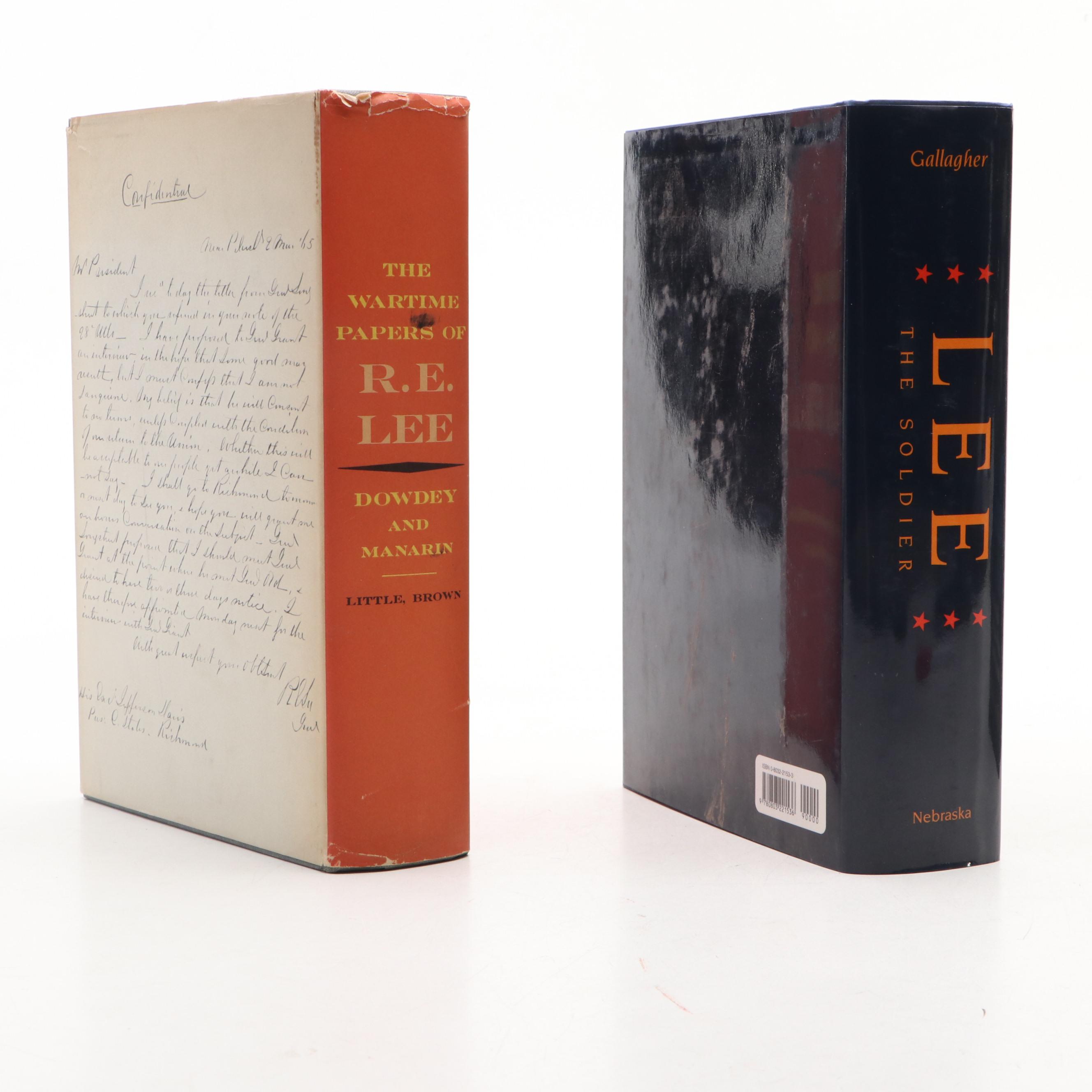 First Edition "The Wartime Papers of R. E. Lee" by Clifford Dowdey and More