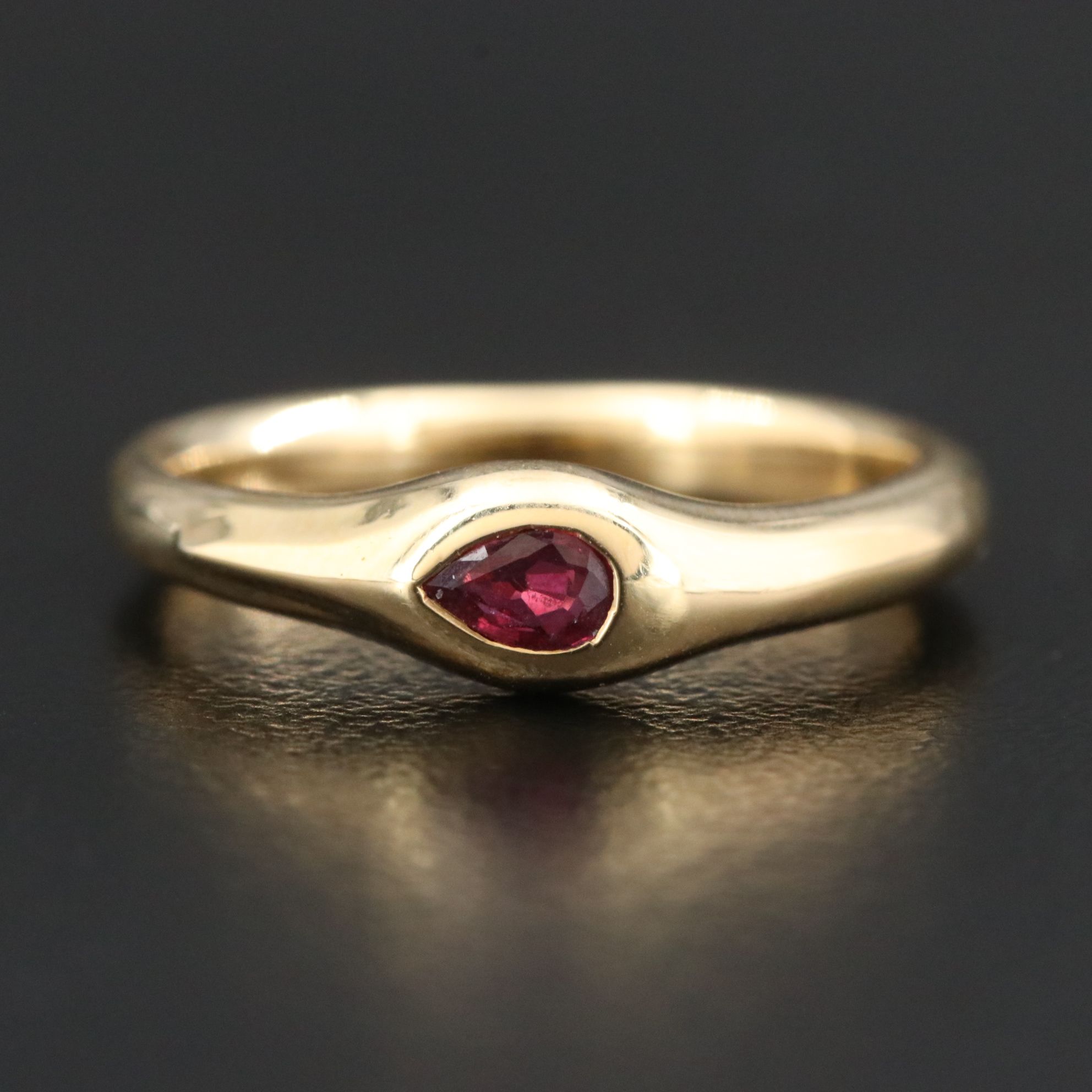 Tiffany & Co. 18K Ruby Ring