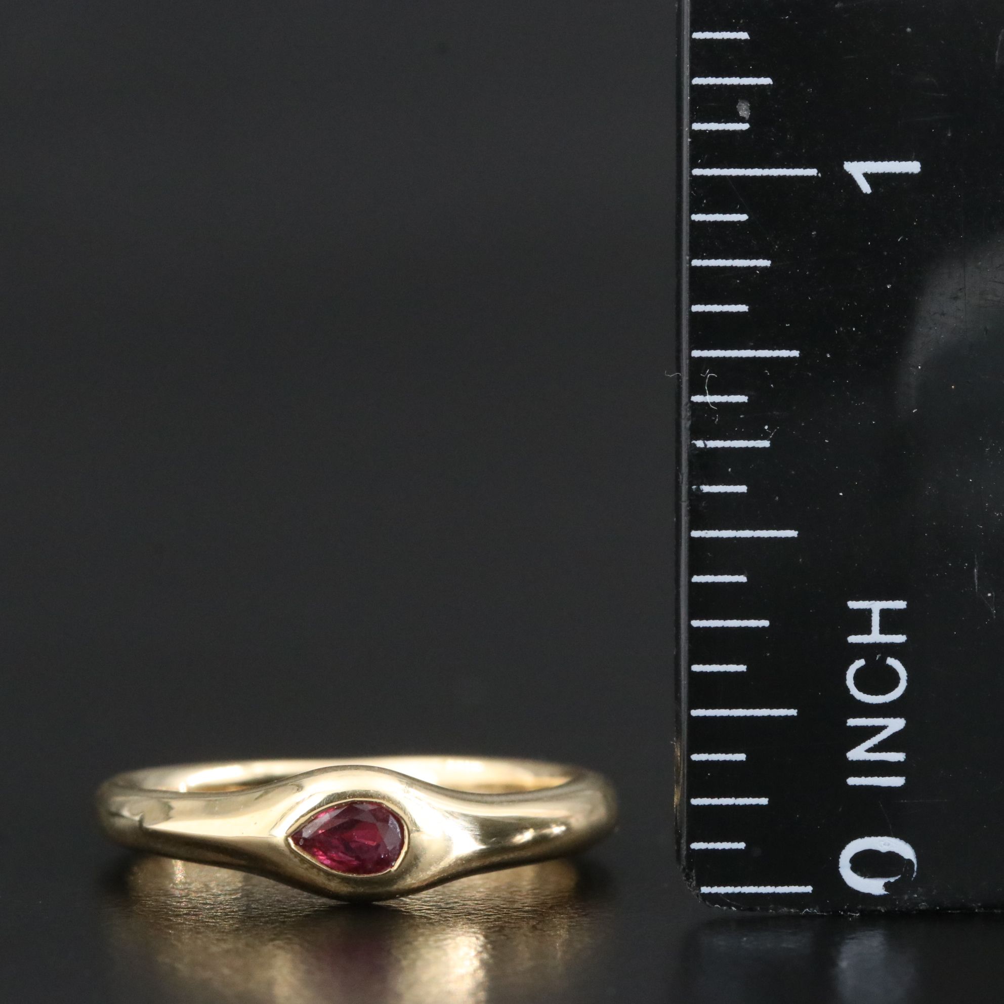 Tiffany & Co. 18K Ruby Ring