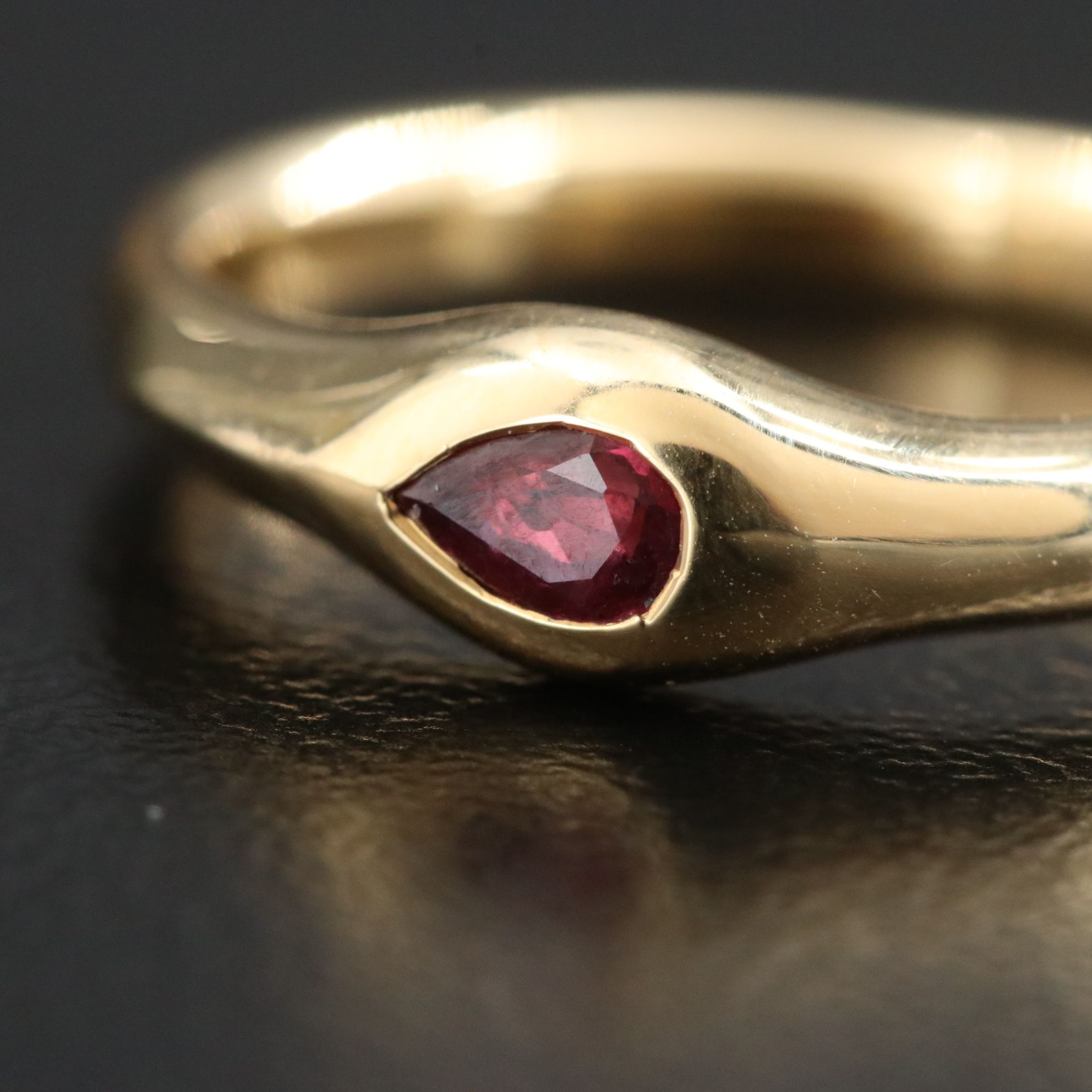 Tiffany & Co. 18K Ruby Ring
