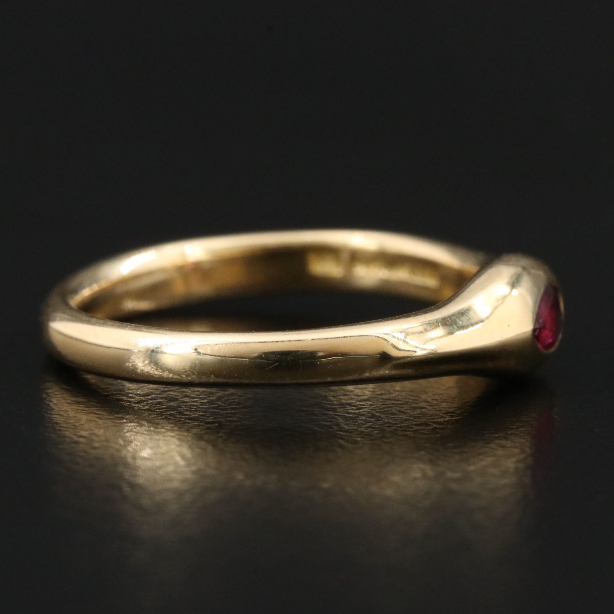 Tiffany & Co. 18K Ruby Ring