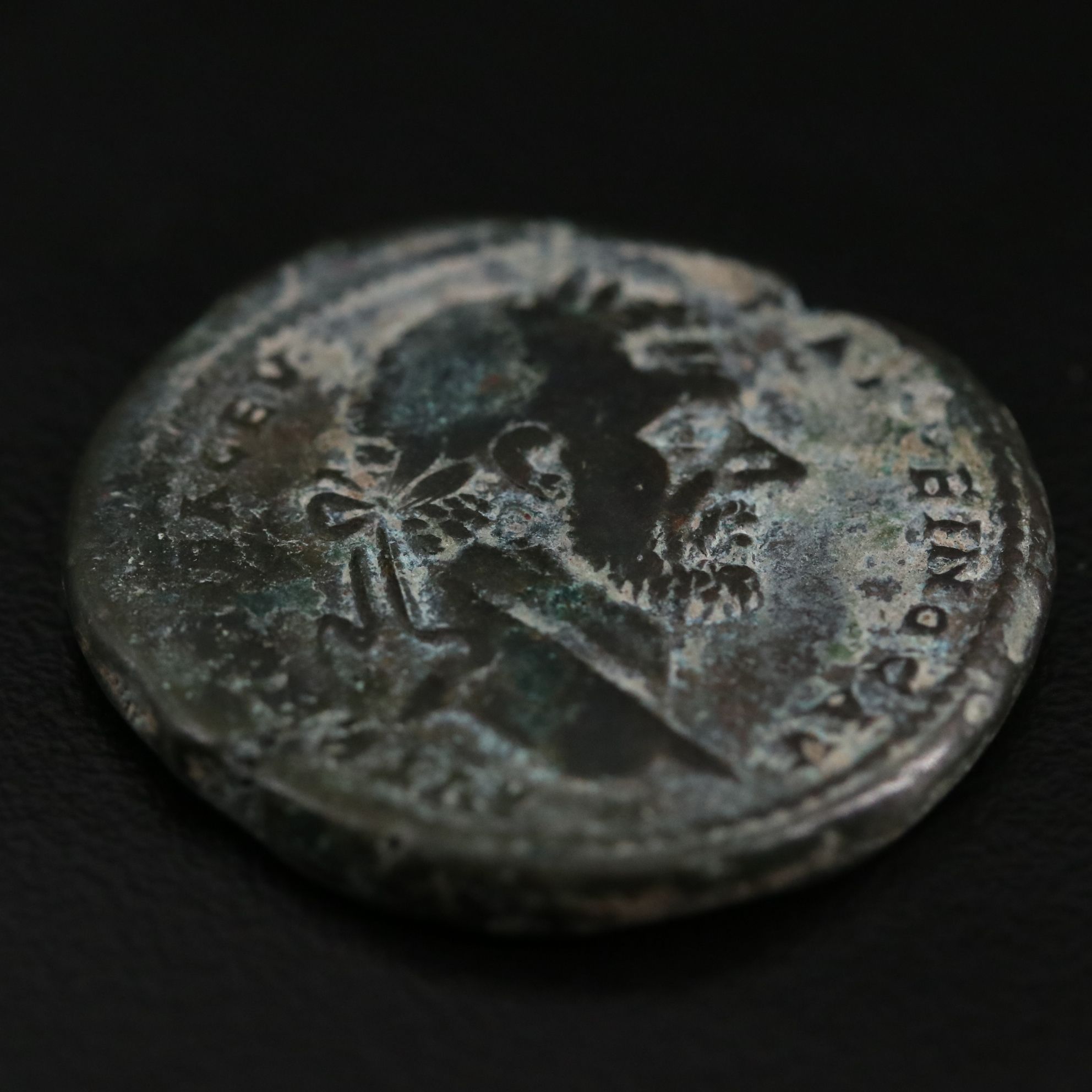 Ancient Roman Provincial Æ28 Coin of Macrinus, ca. 218 A.D.