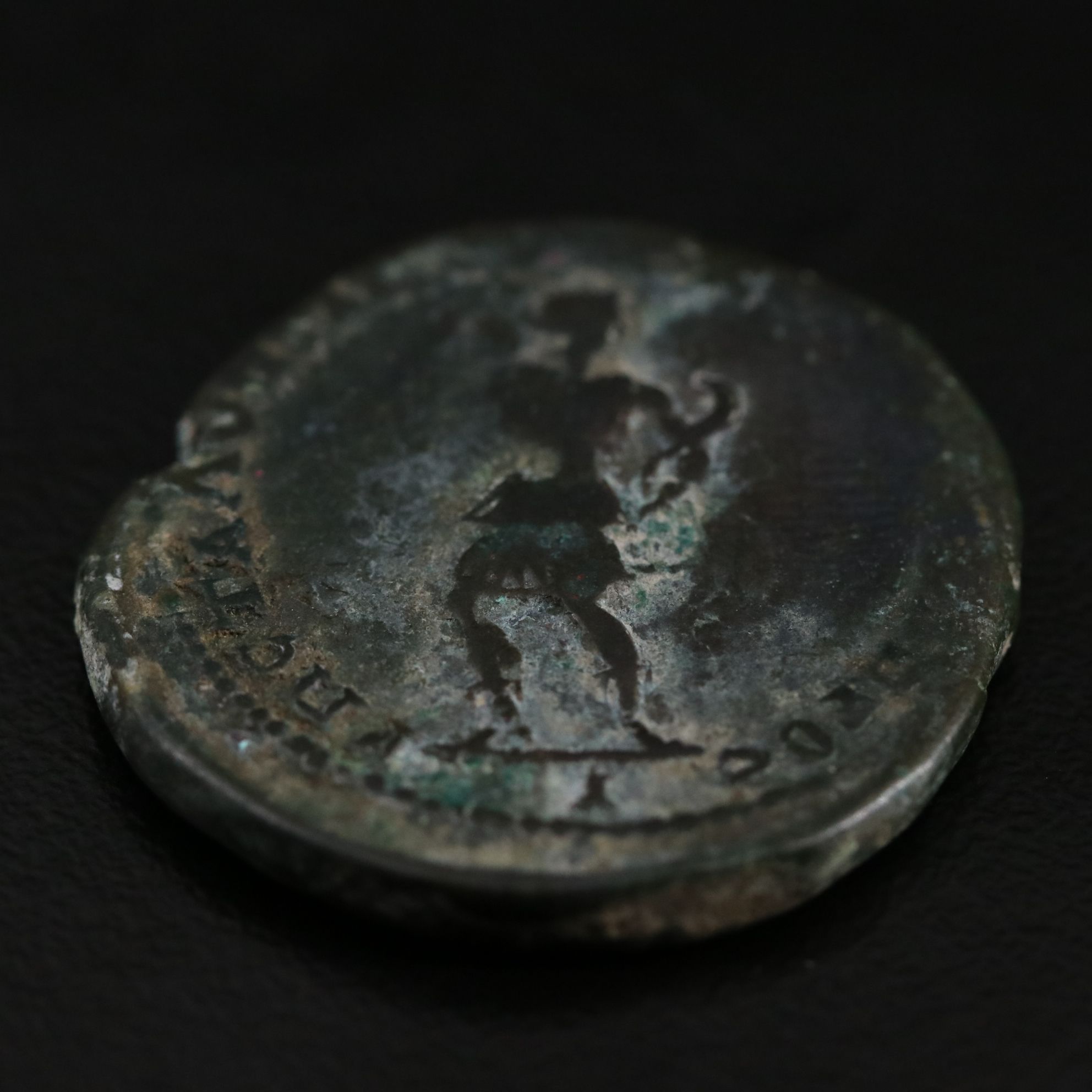 Ancient Roman Provincial Æ28 Coin of Macrinus, ca. 218 A.D.