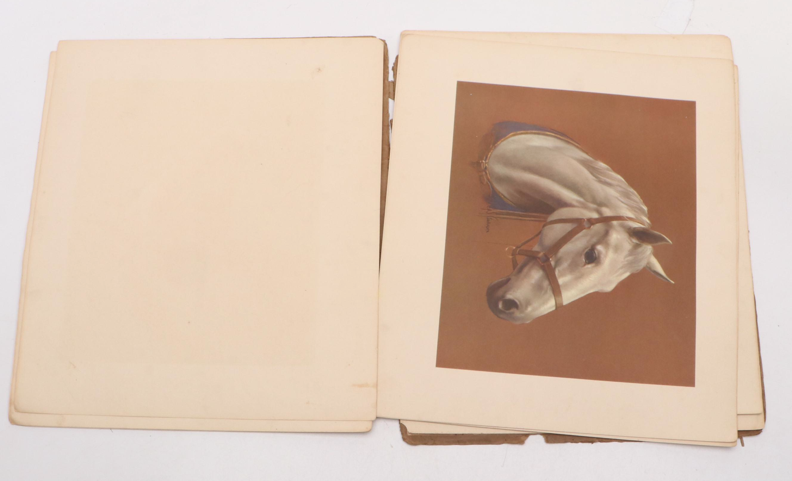 "Grey, Bay and Chestnut" by C. W. Anderson, 1955