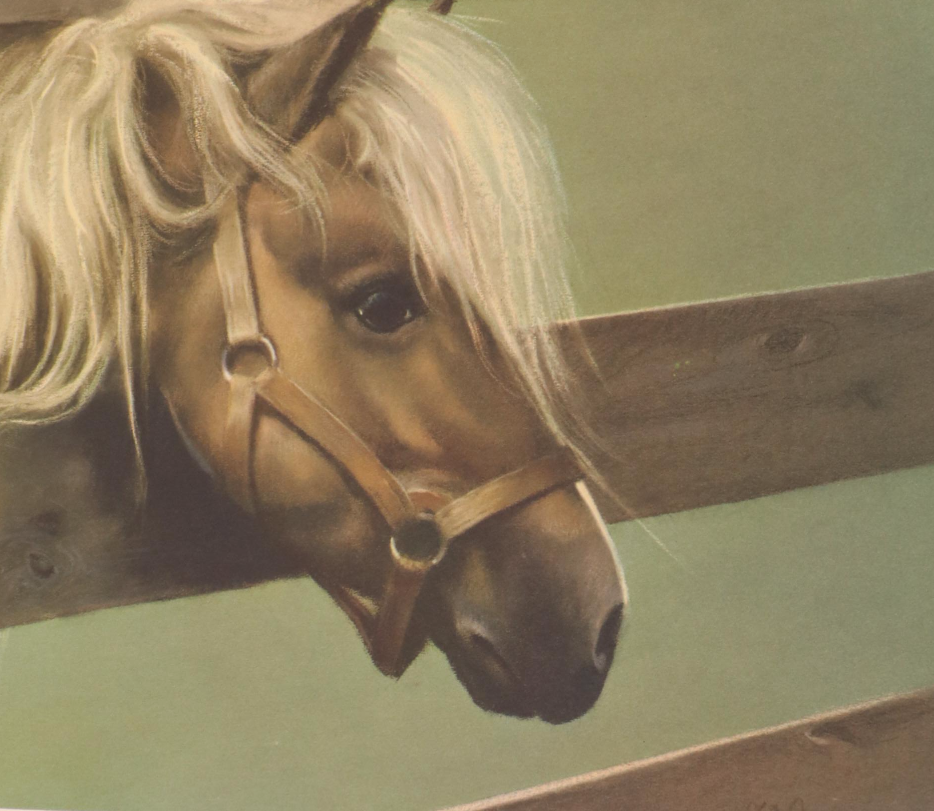 "Grey, Bay and Chestnut" by C. W. Anderson, 1955