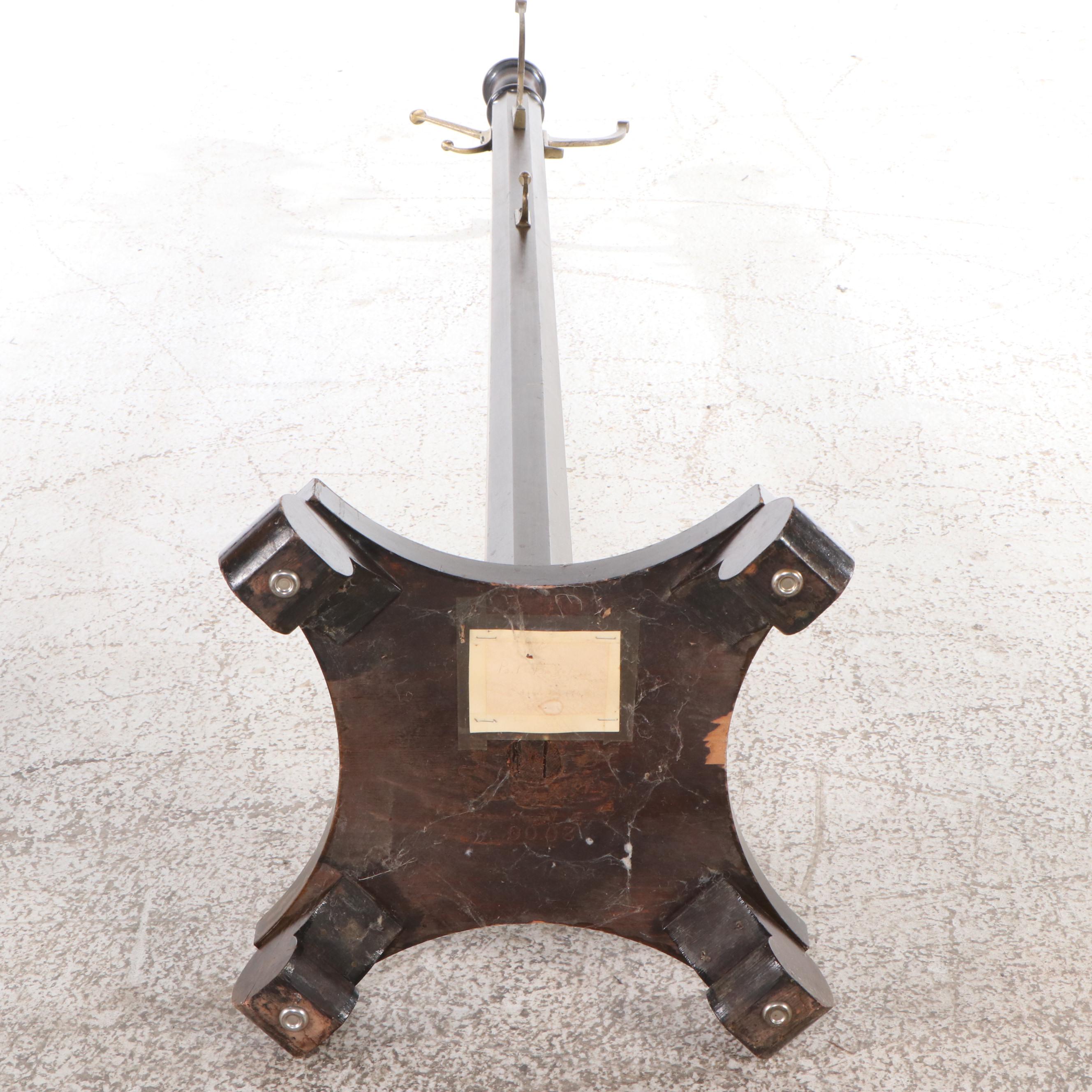 Vintage Art Deco Style and Other Wood Coat Racks, 20th Century