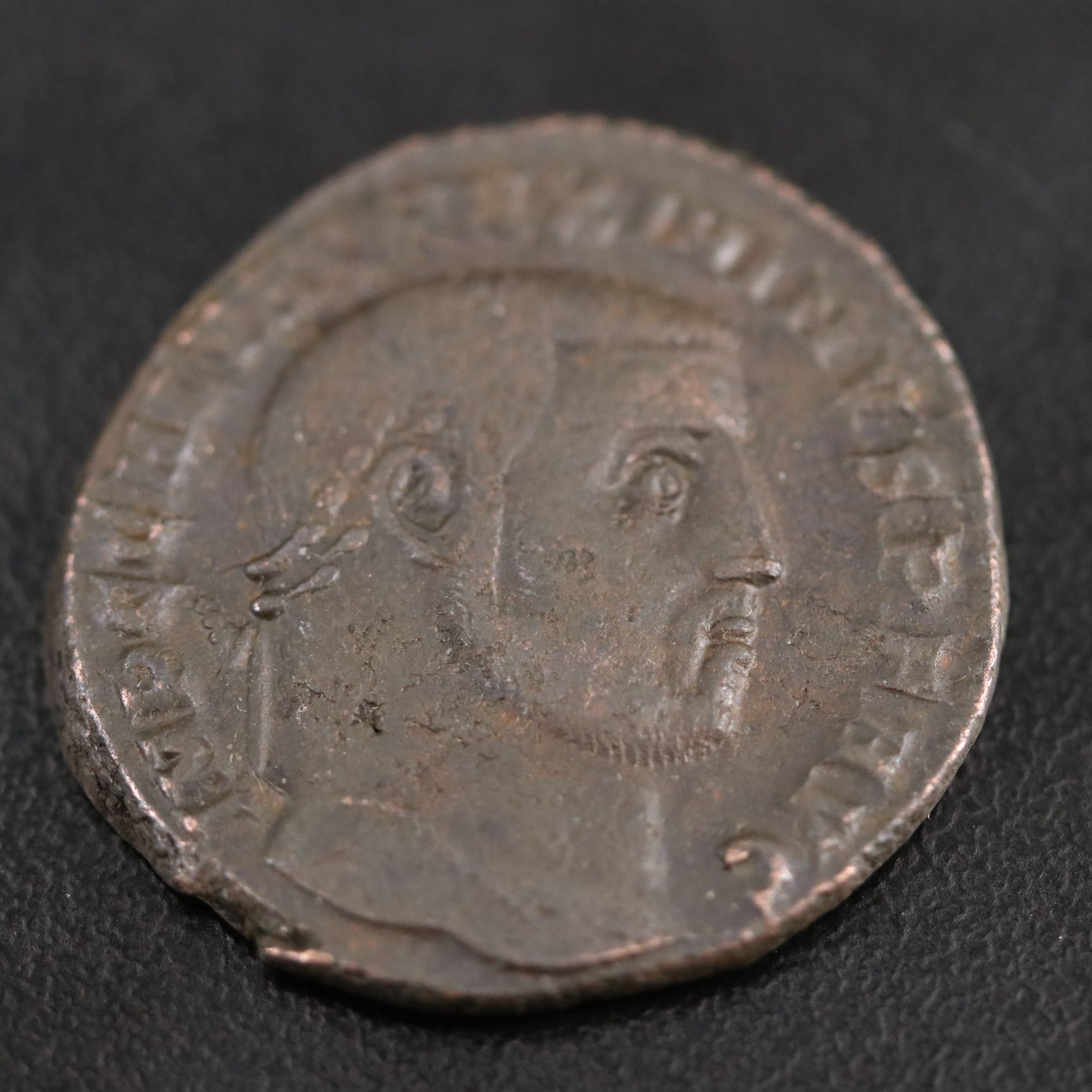 Ancient Roman Imperial Æ Follis Coin of Galerius, ca. 308 A.D.