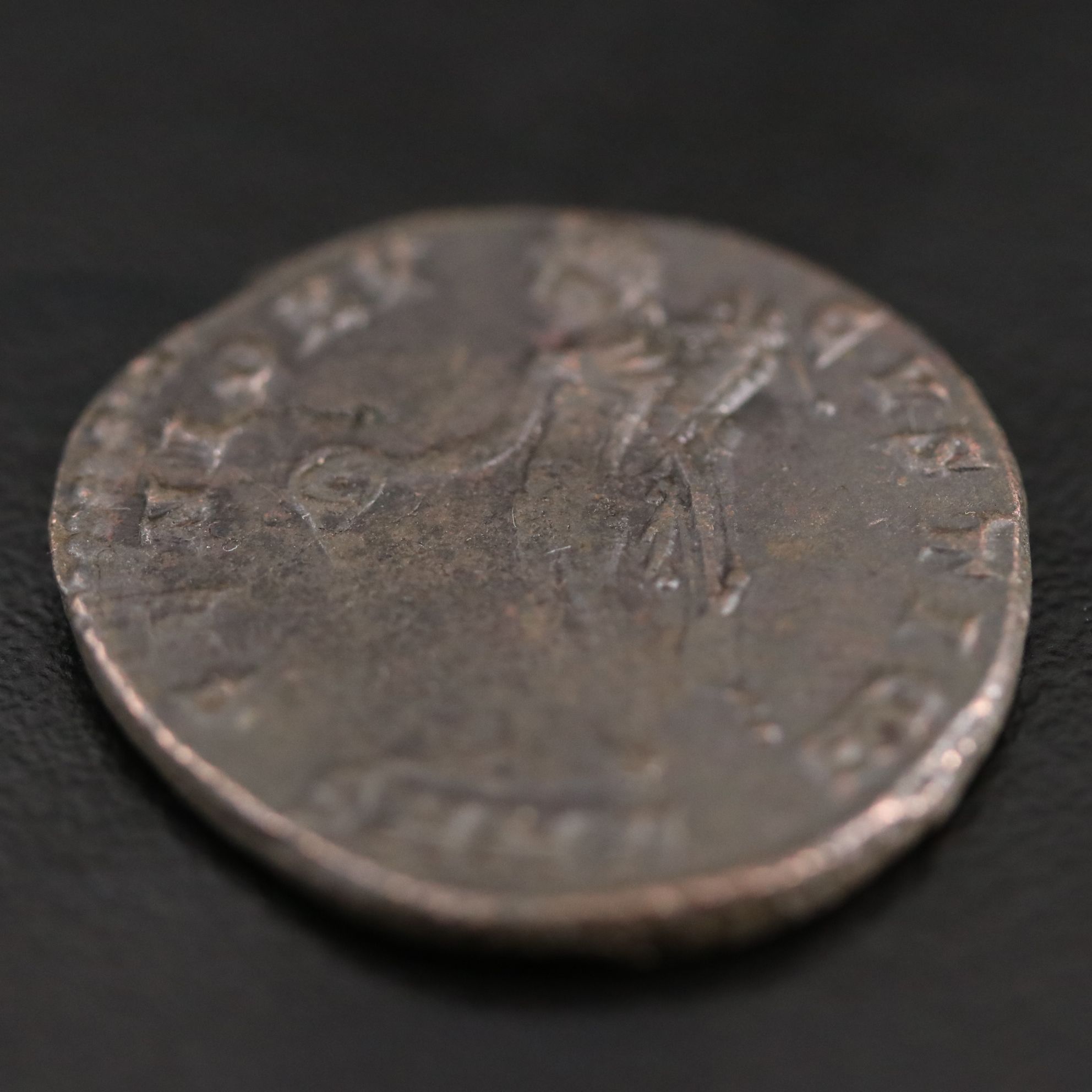 Ancient Roman Imperial Æ Follis Coin of Galerius, ca. 308 A.D.