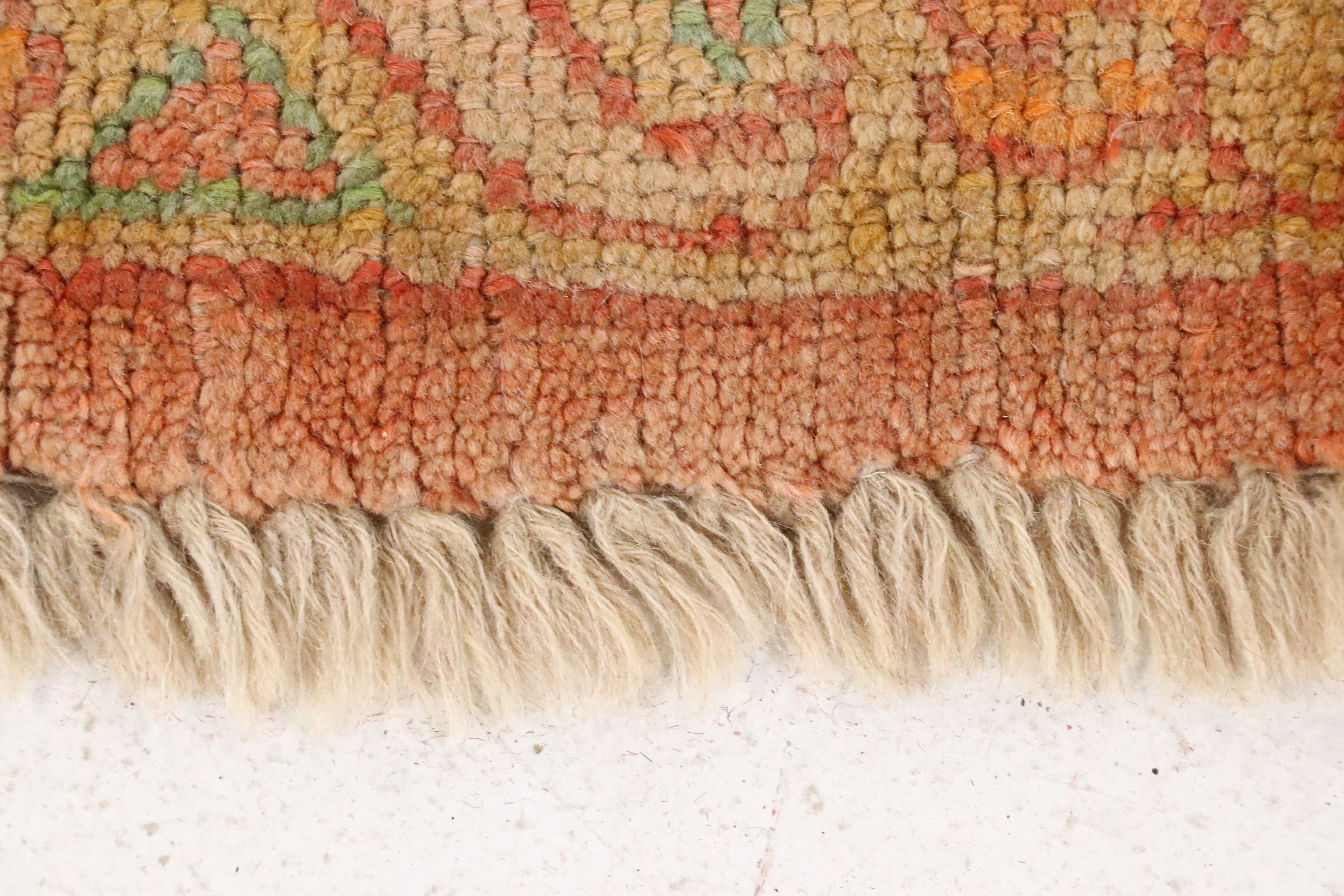 5'9 x 8'3 Hand-Knotted Turkish Oushak Area Rug