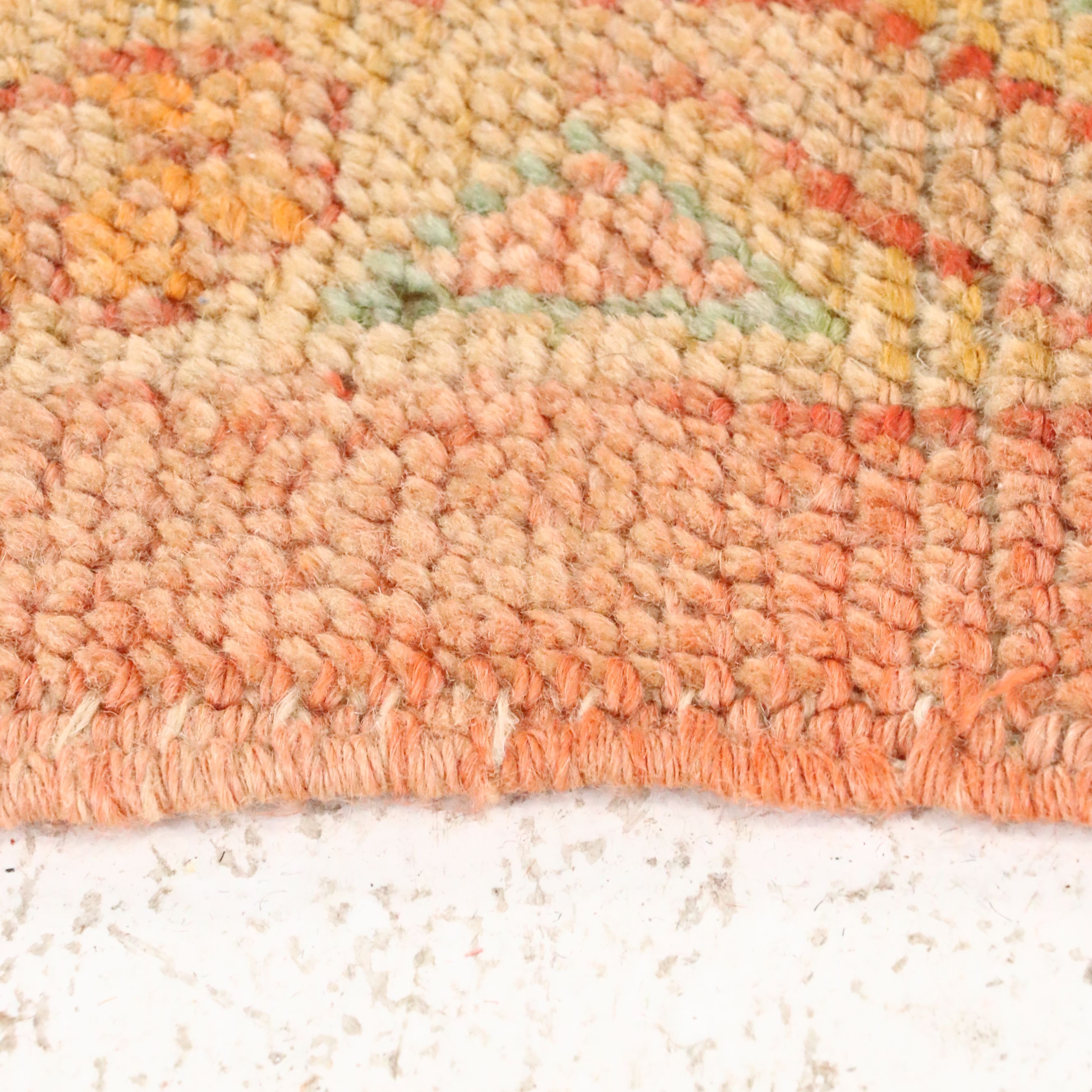 5'9 x 8'3 Hand-Knotted Turkish Oushak Area Rug