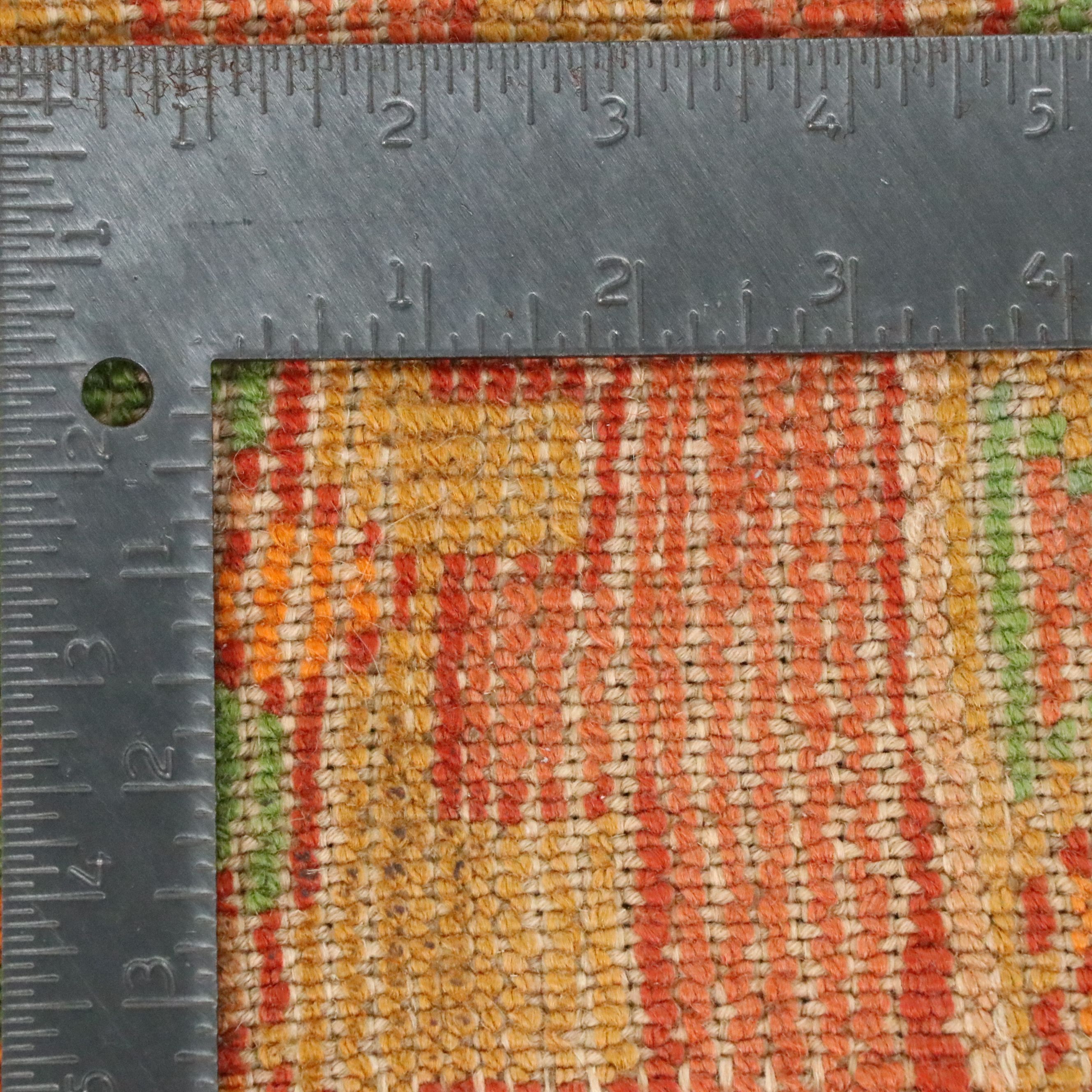 5'9 x 8'3 Hand-Knotted Turkish Oushak Area Rug