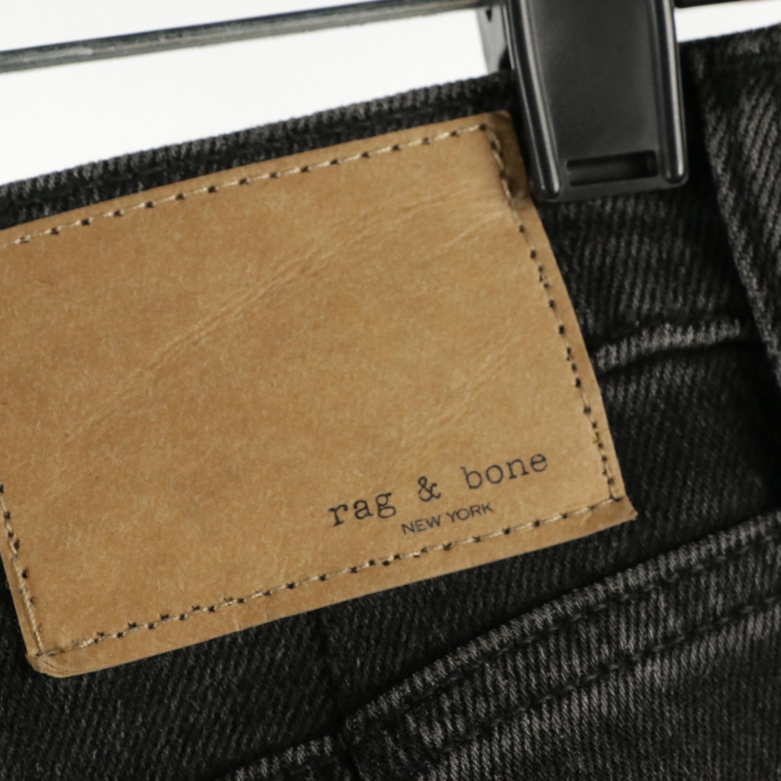 Rag & Bone Black Denim Jeans, Kobi Halperin Flat-Front Pants, and Nike Skirt