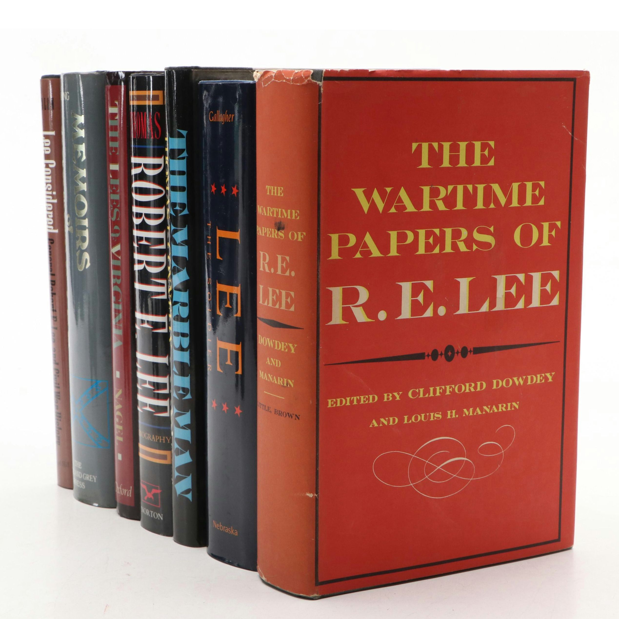 First Edition "The Wartime Papers of R. E. Lee" by Clifford Dowdey and More