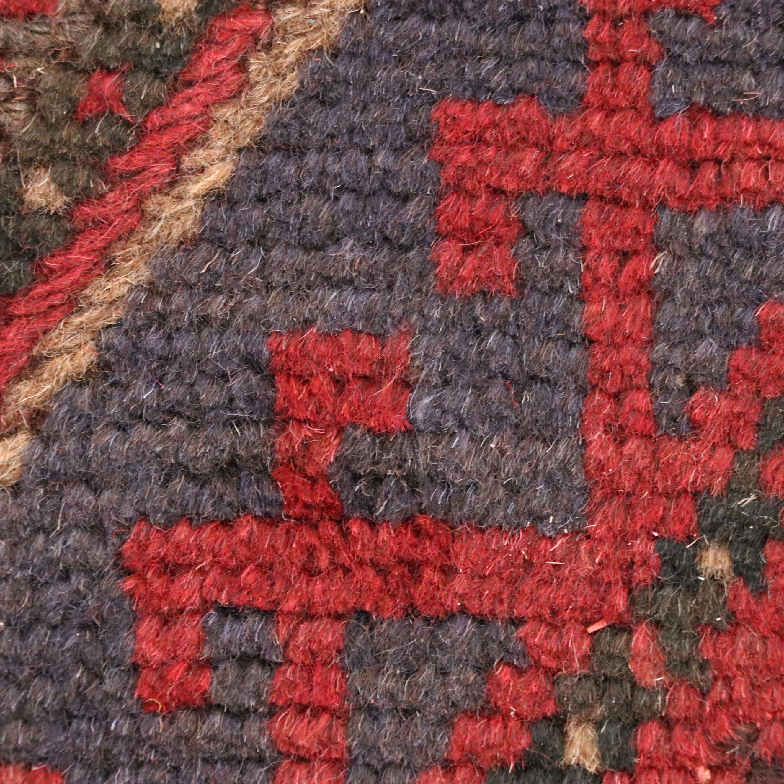 2' x 8'7 Hand-Knotted Afghan Mashwani Carpet Runner