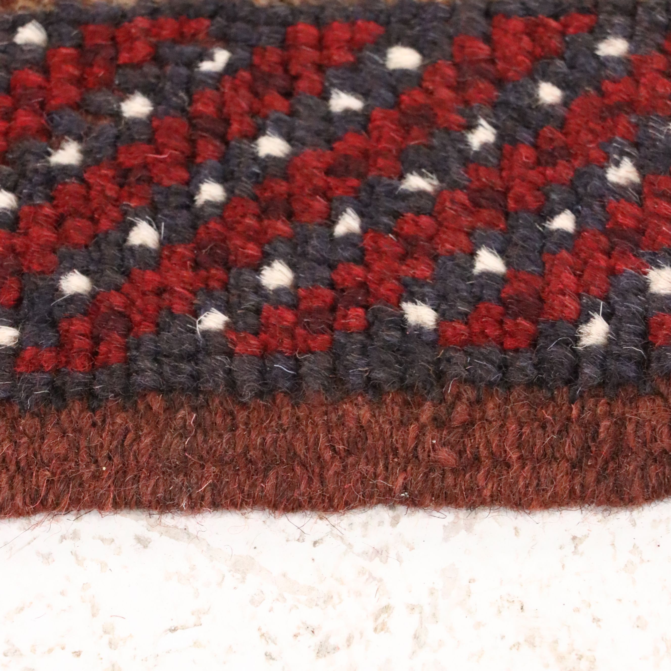 2' x 8'7 Hand-Knotted Afghan Mashwani Carpet Runner