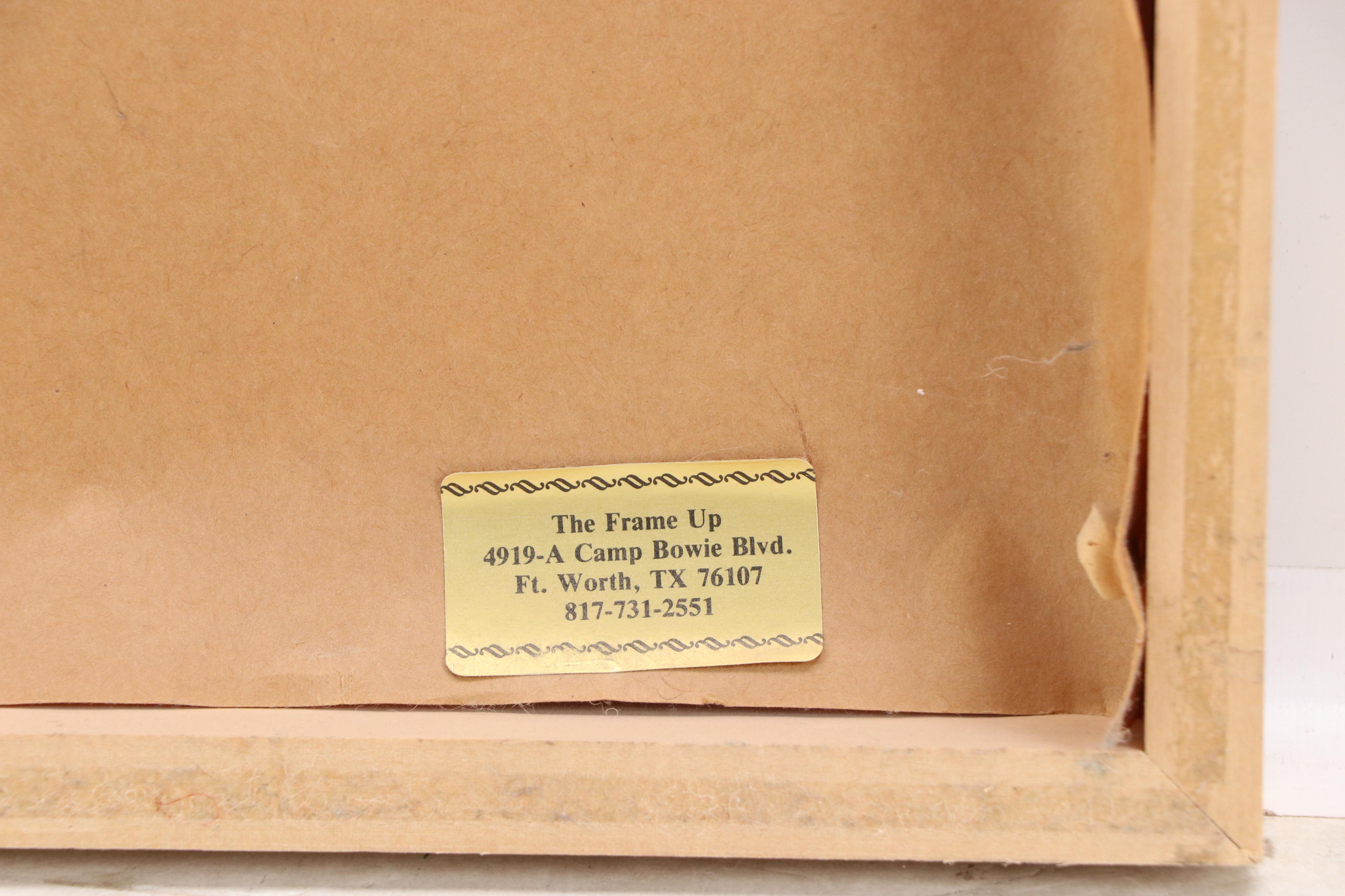 Dan Rizzie Offset Lithograph Kimbell Art Museum Exhibition Poster