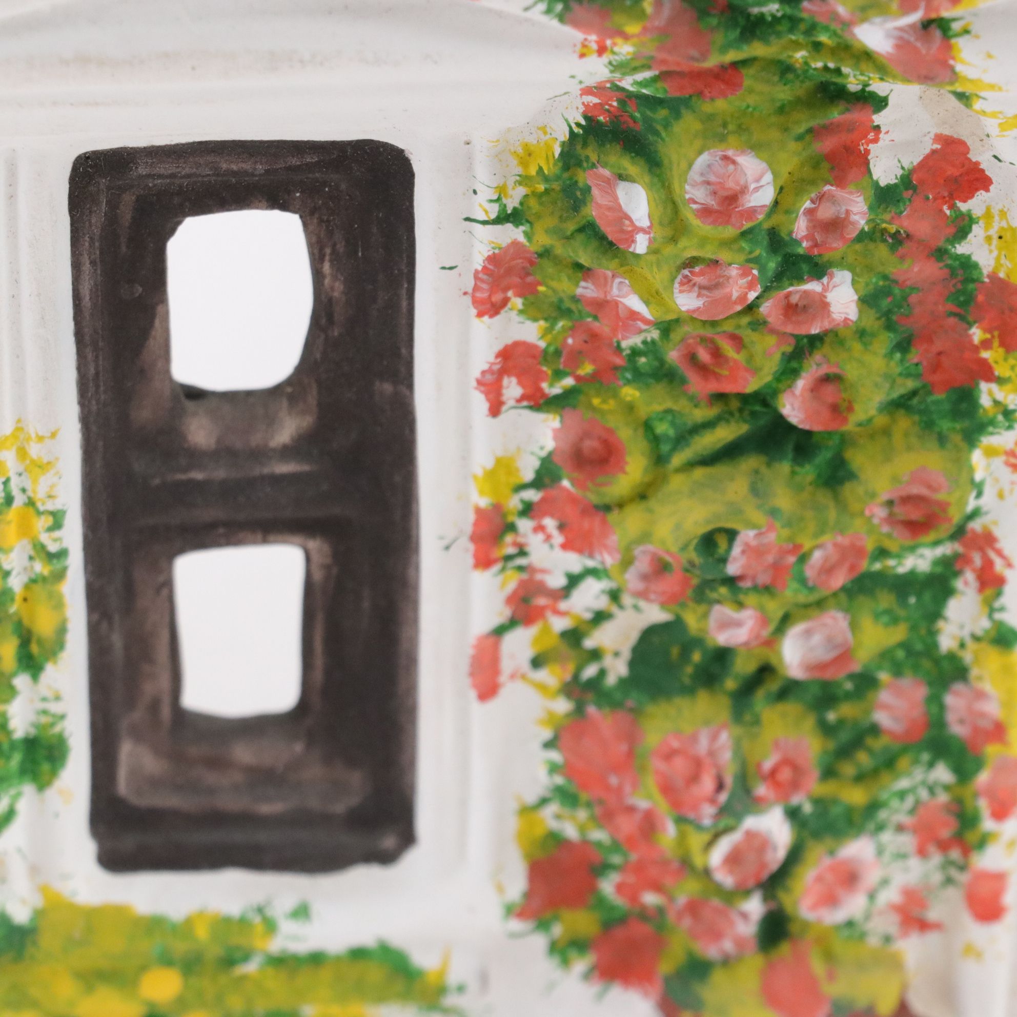 Hand-Painted Plaster Mediterranean Wall Décor