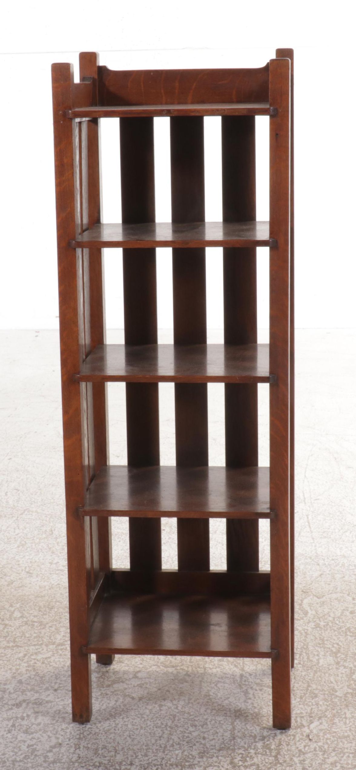 Stickley Brothers Magazine Stand, Early to Mid 20th Century