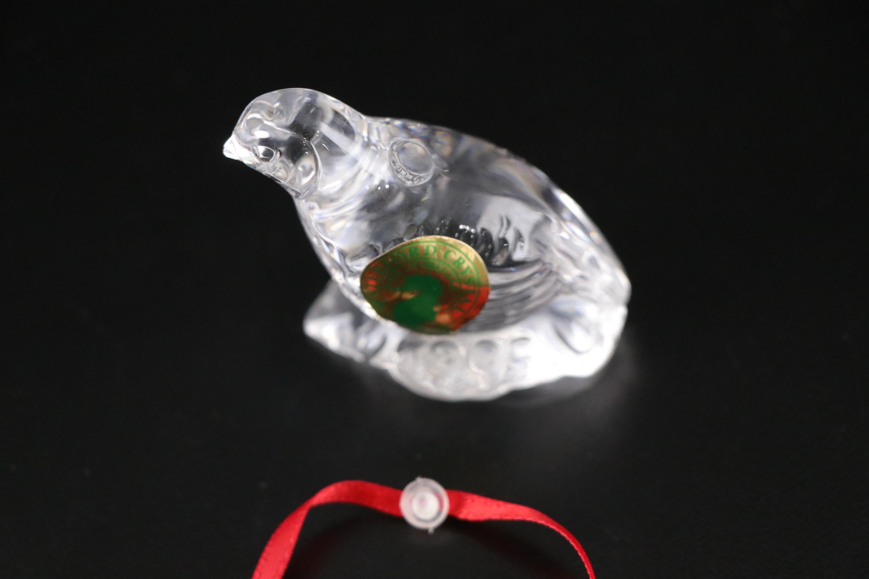 Waterford and Marquise "12 Days of Christmas" Crystal Ornaments