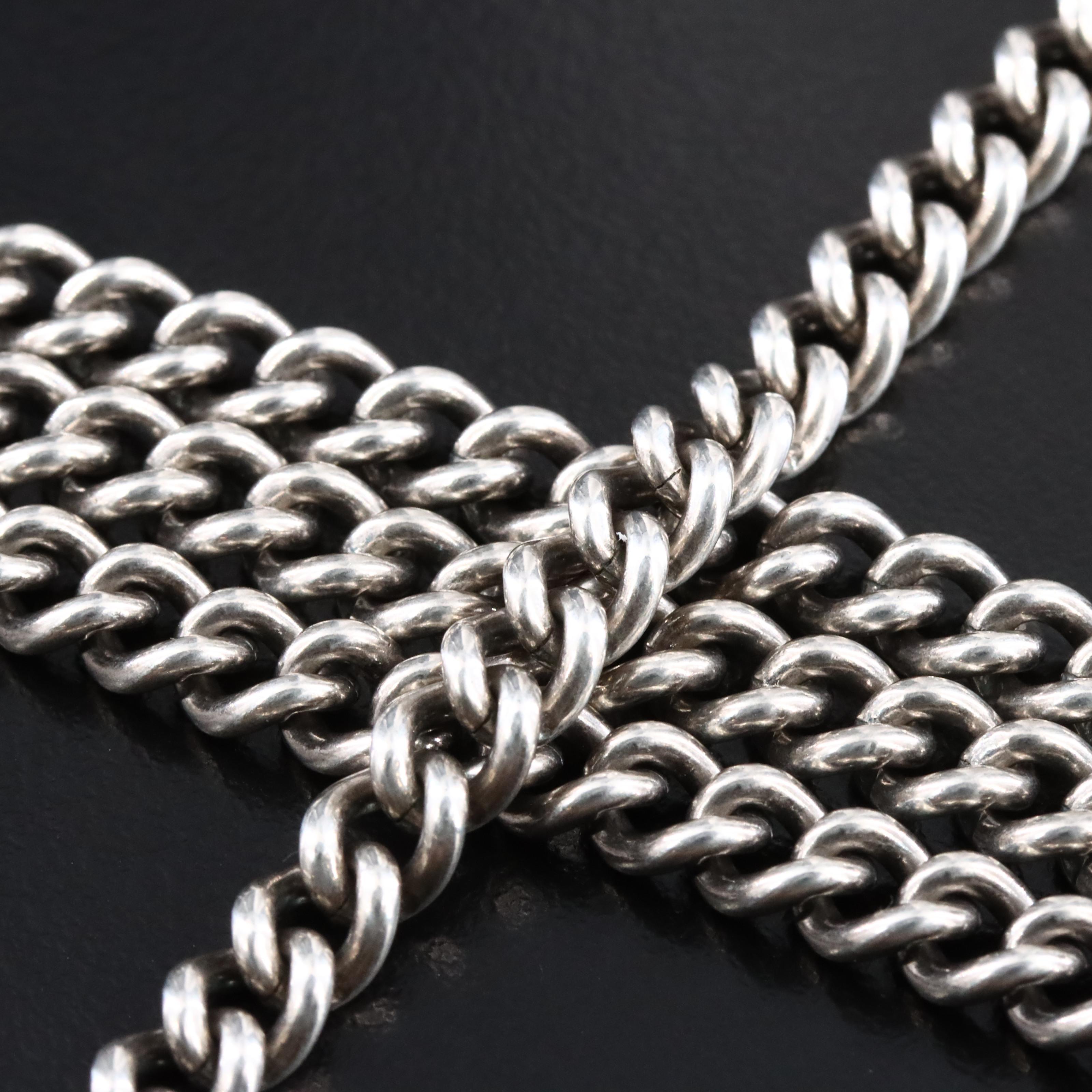 Sheryl Lowe Sterling Tourmaline and Diamond Pavé Necklace