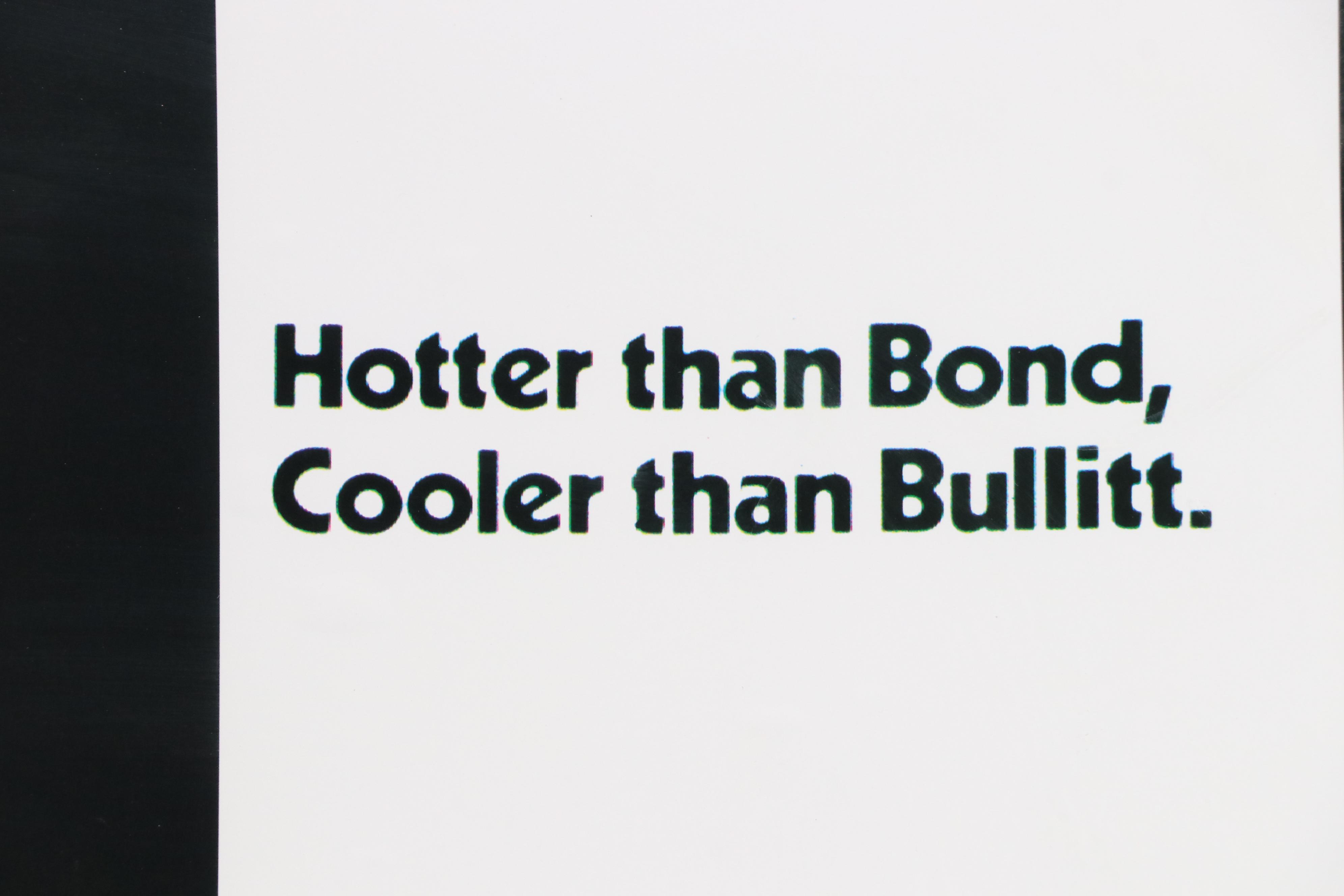 Gothic Posters Offset Lithographic Reproduction "Shaft" Movie Poster