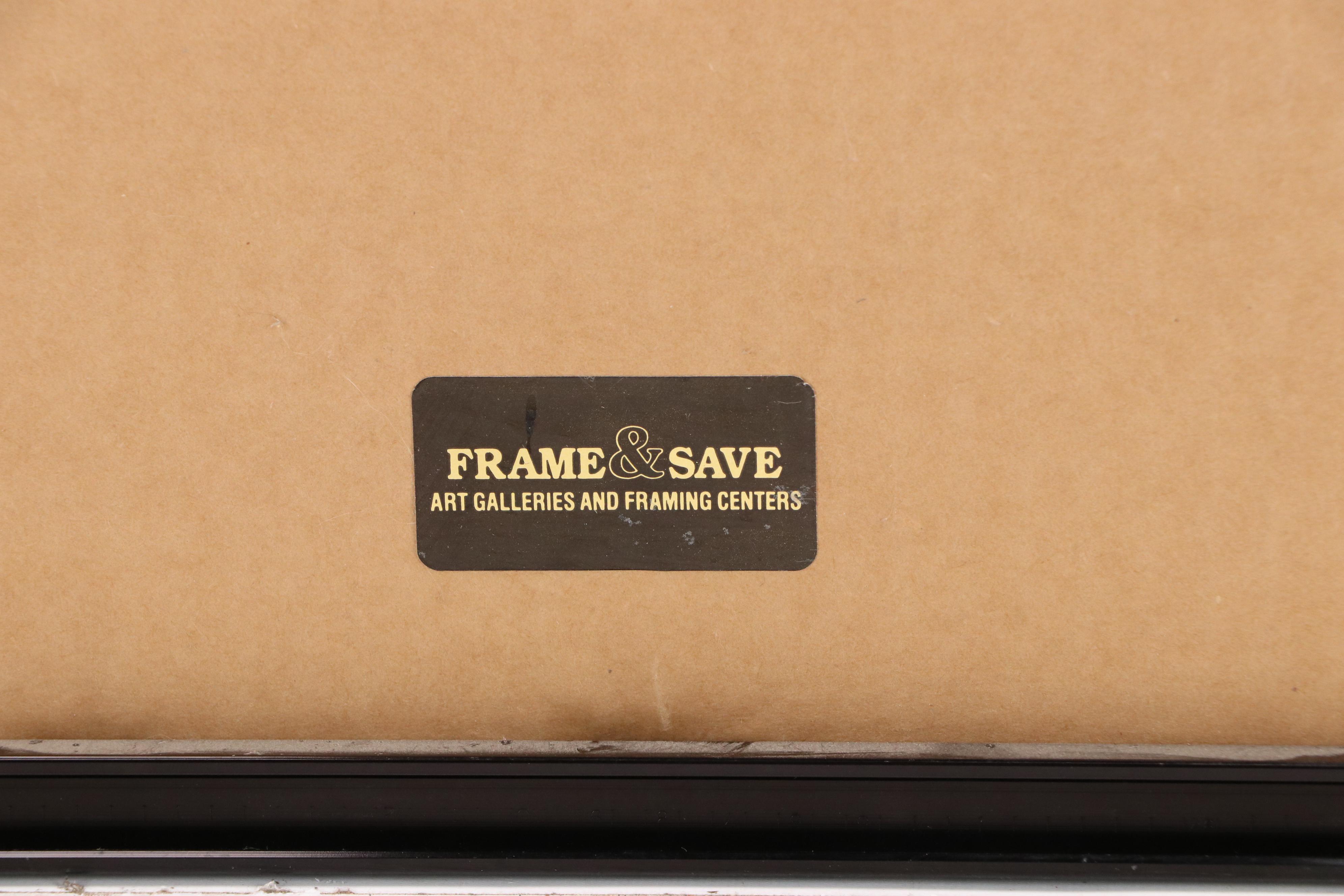 Gothic Posters Offset Lithographic Reproduction "Shaft" Movie Poster