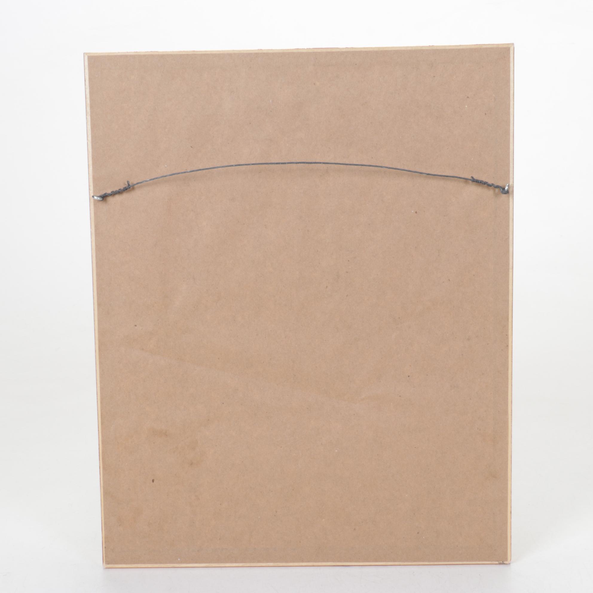 "Land of the Irish" Embossed Print