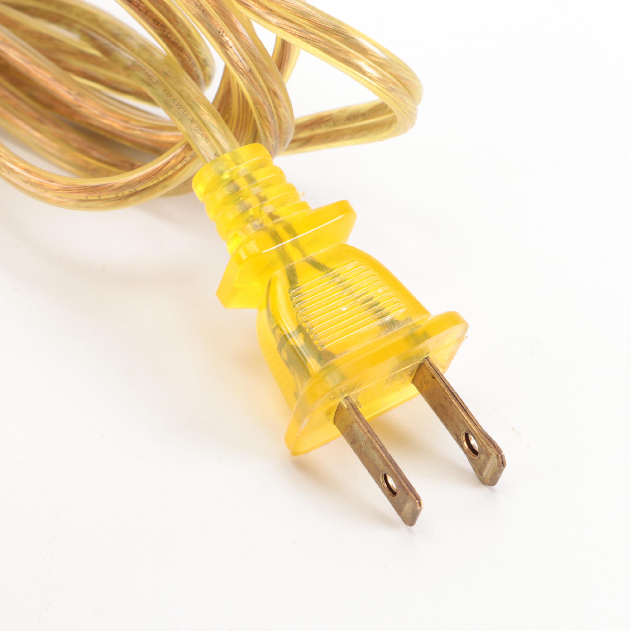 Neoclassical Style Two-Arm & Three-Arm Bouillotte Table Lamps with Metal Shades