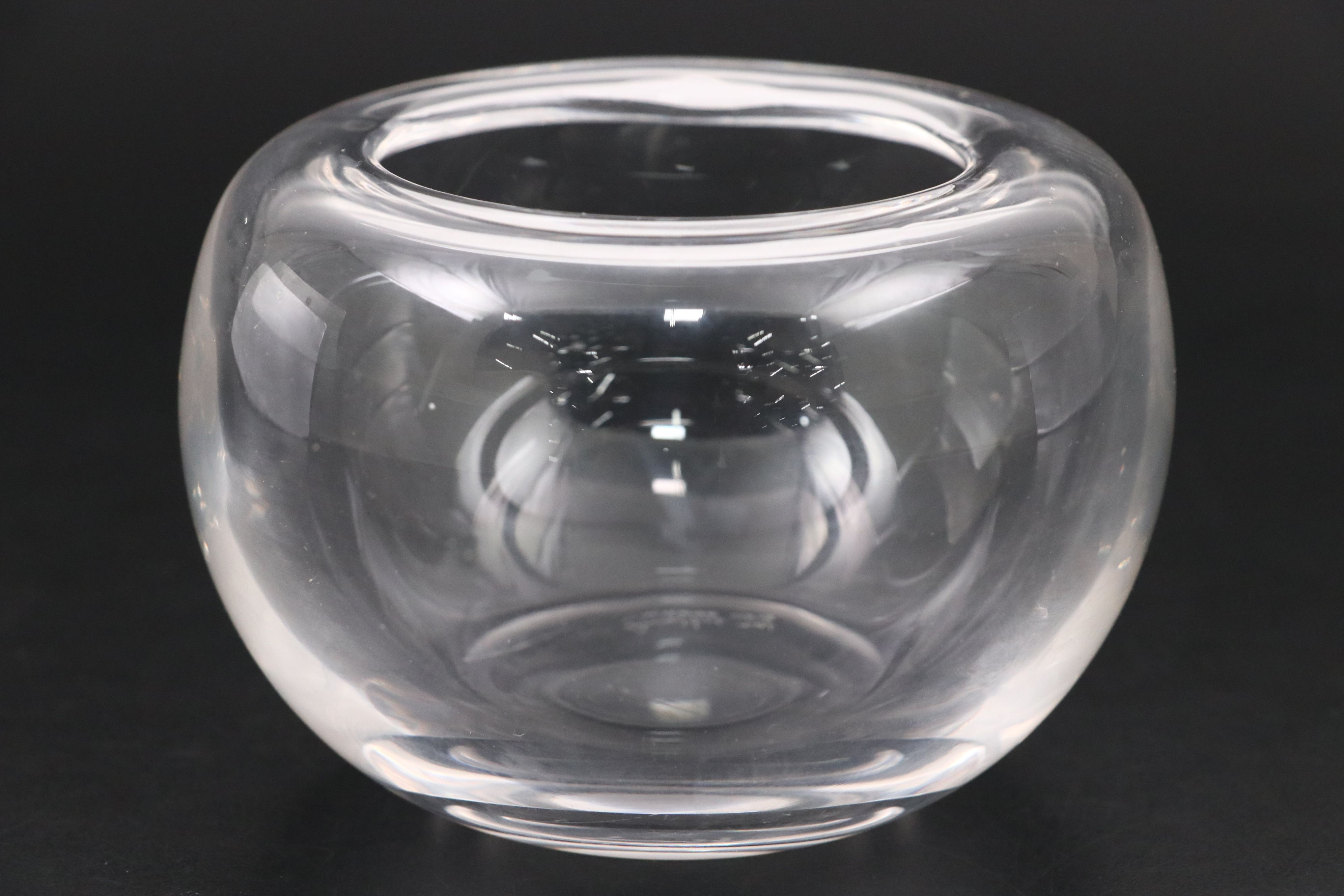 Tiffany, Orrefors and Galway "Rathmore" Crystal Glass Bowls