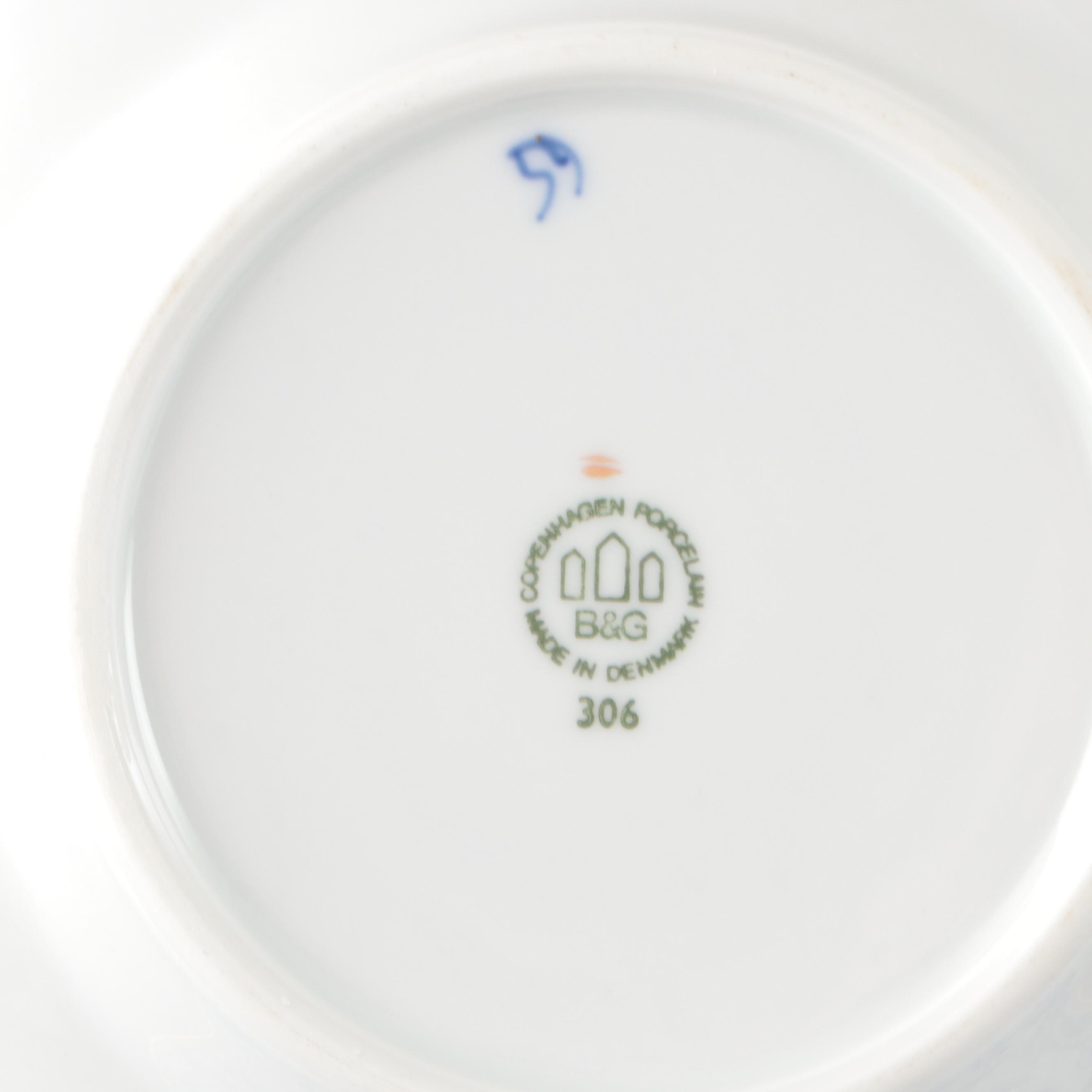 Royal Copenhagen Porcelain "Blue Flower" with "Fluted Lace" and Other Tableware