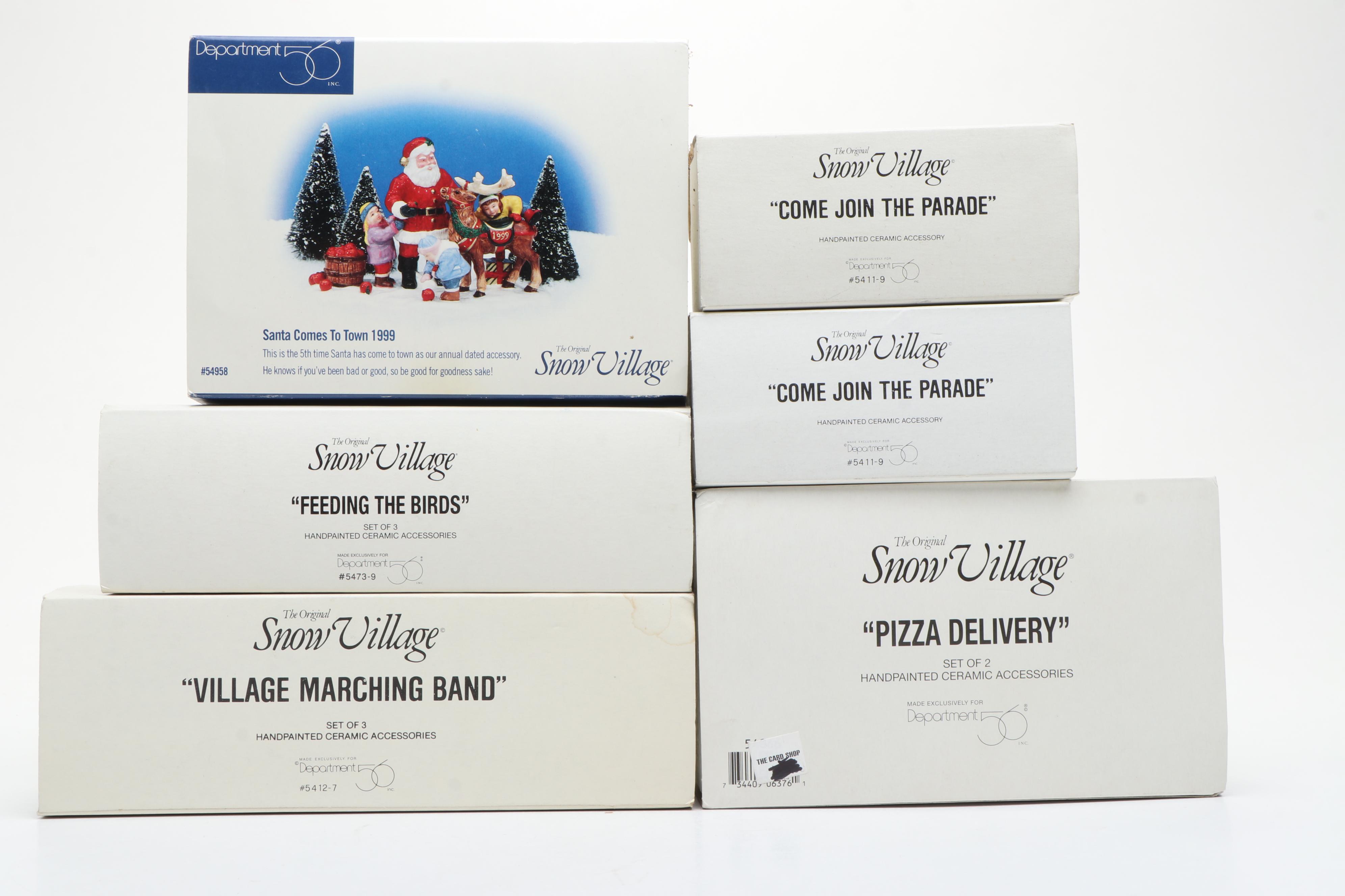 Dept. 56 Snow Village Houses and Accessories