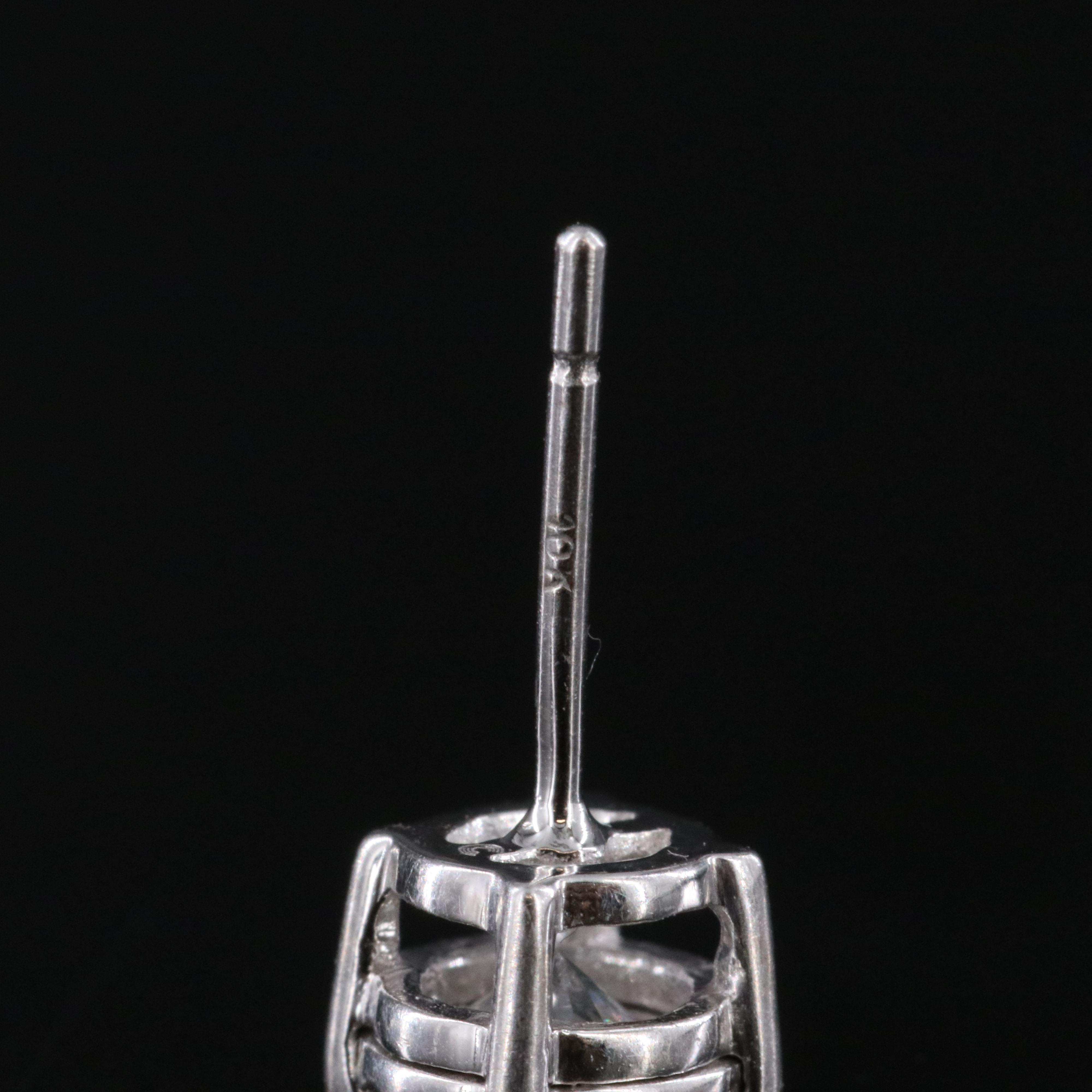 10K Diamond Stud Earring Single