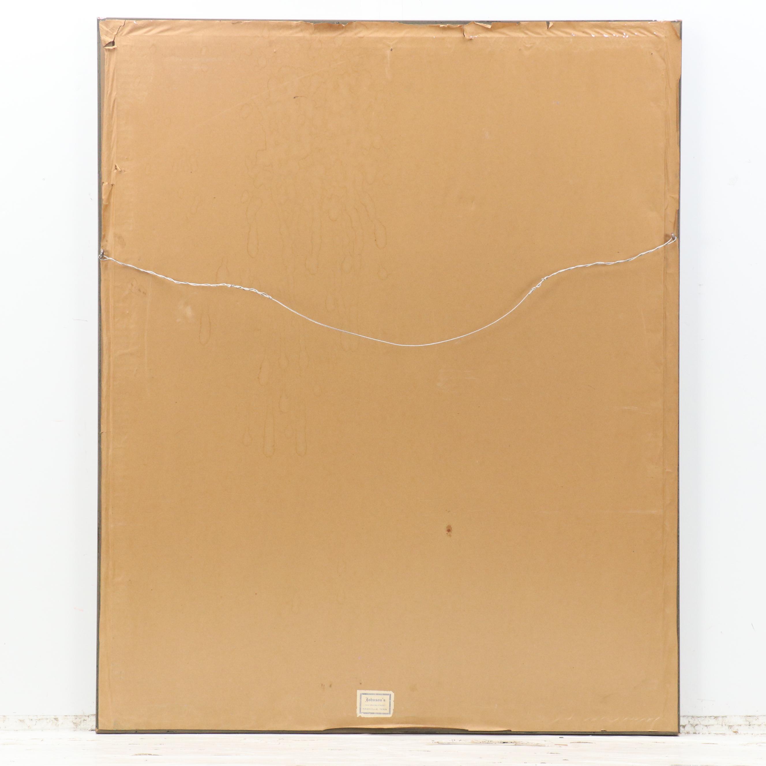 Halftone Print of Flamingos After Roger Tory Peterson, Mid to Late 20th Century