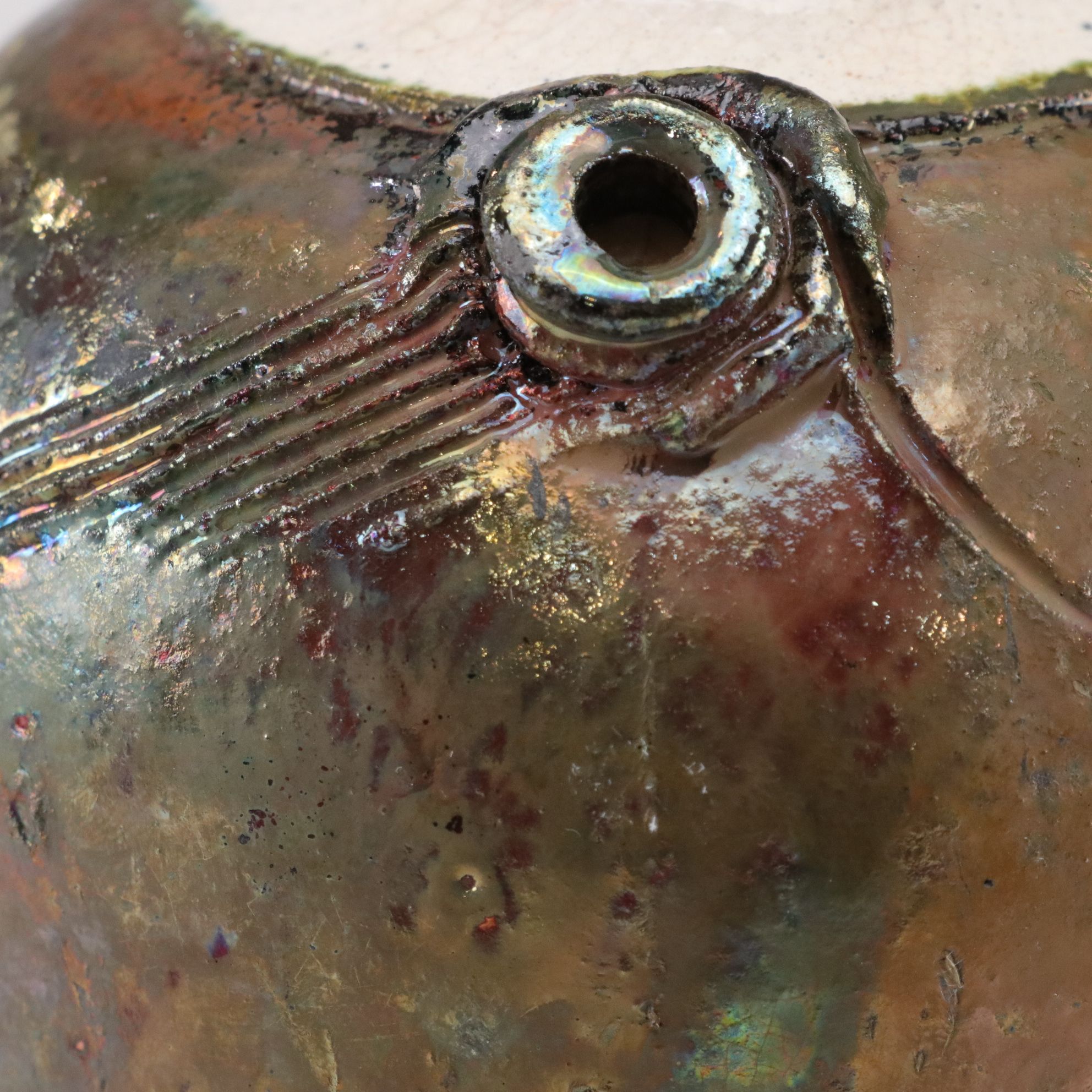 Juliana Pottery Raku Vase