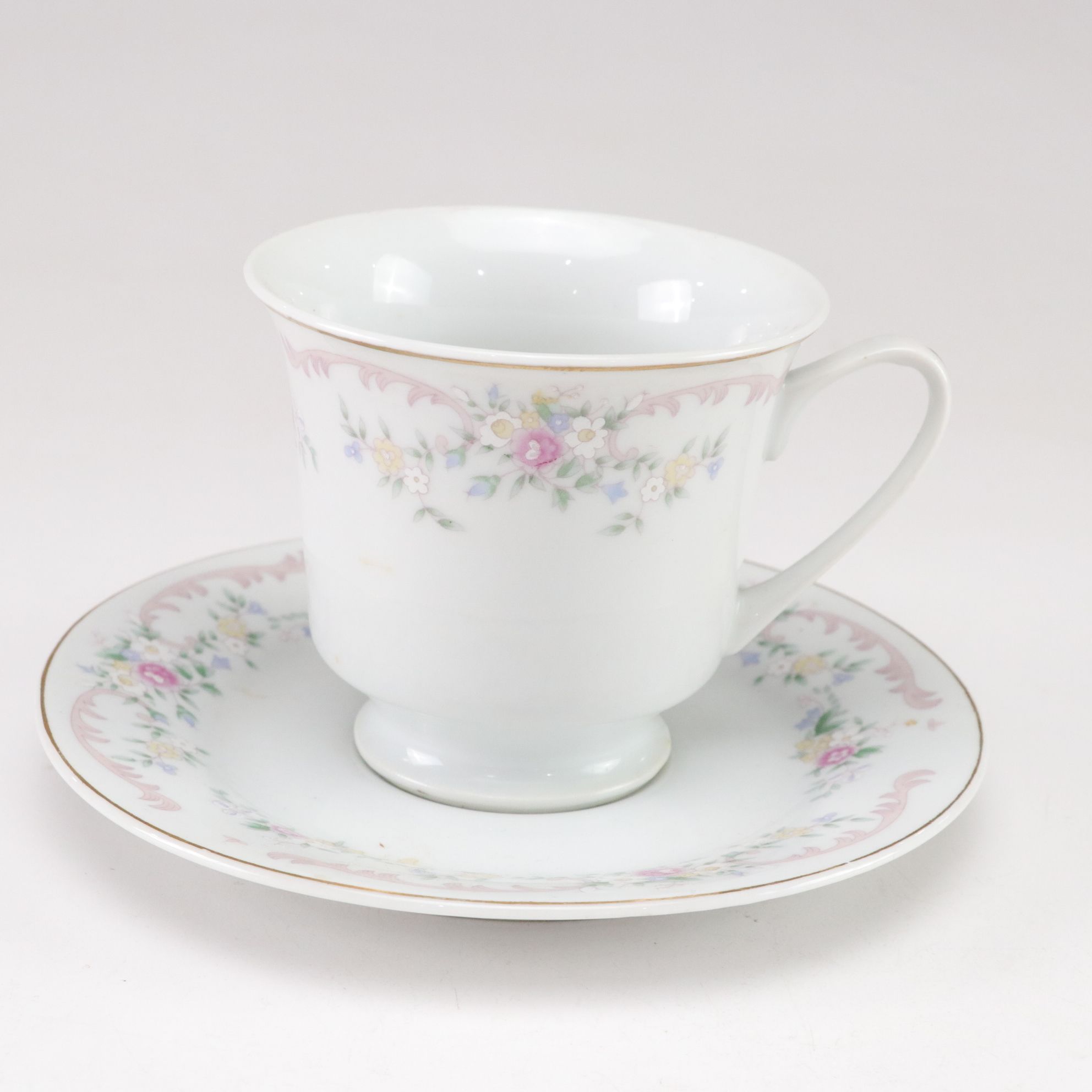 Blown Glass Pink Birds & Acrylic Napkin Rings, Etched Glass Butter Pats & More