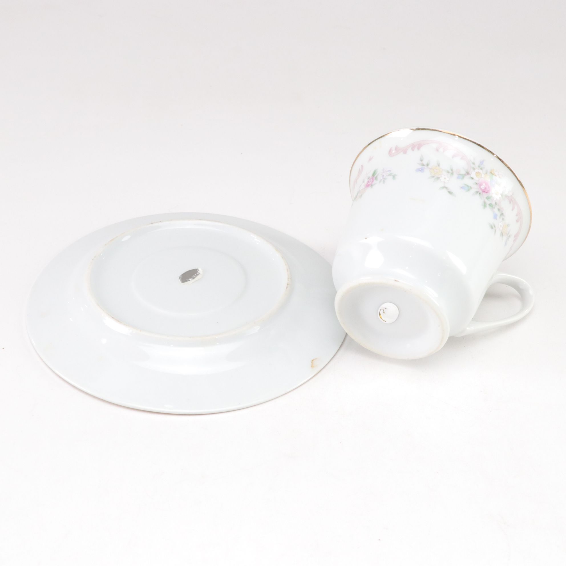 Blown Glass Pink Birds & Acrylic Napkin Rings, Etched Glass Butter Pats & More