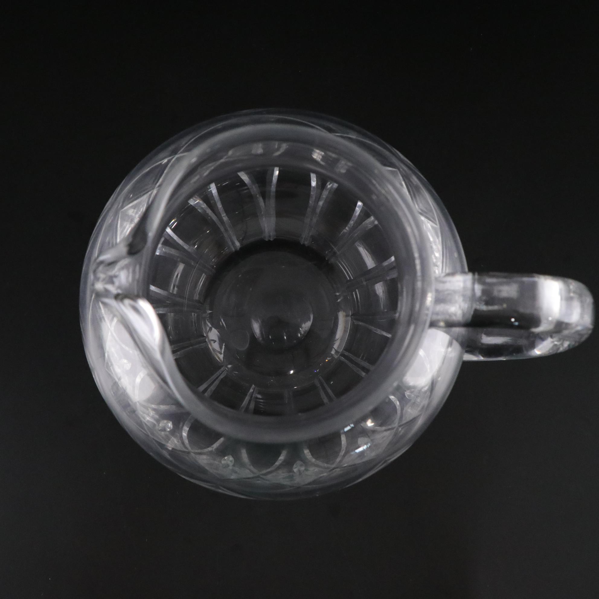 Block "Rainbow" Crystal Pitcher with Two Glasses and Stirrers