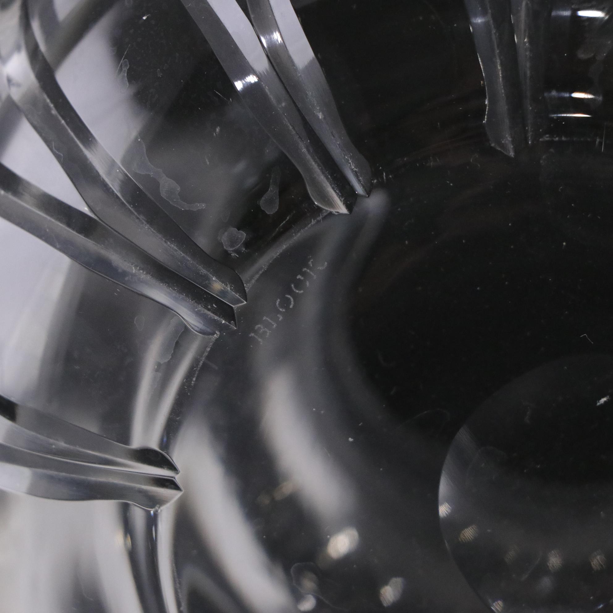 Block "Rainbow" Crystal Pitcher with Two Glasses and Stirrers