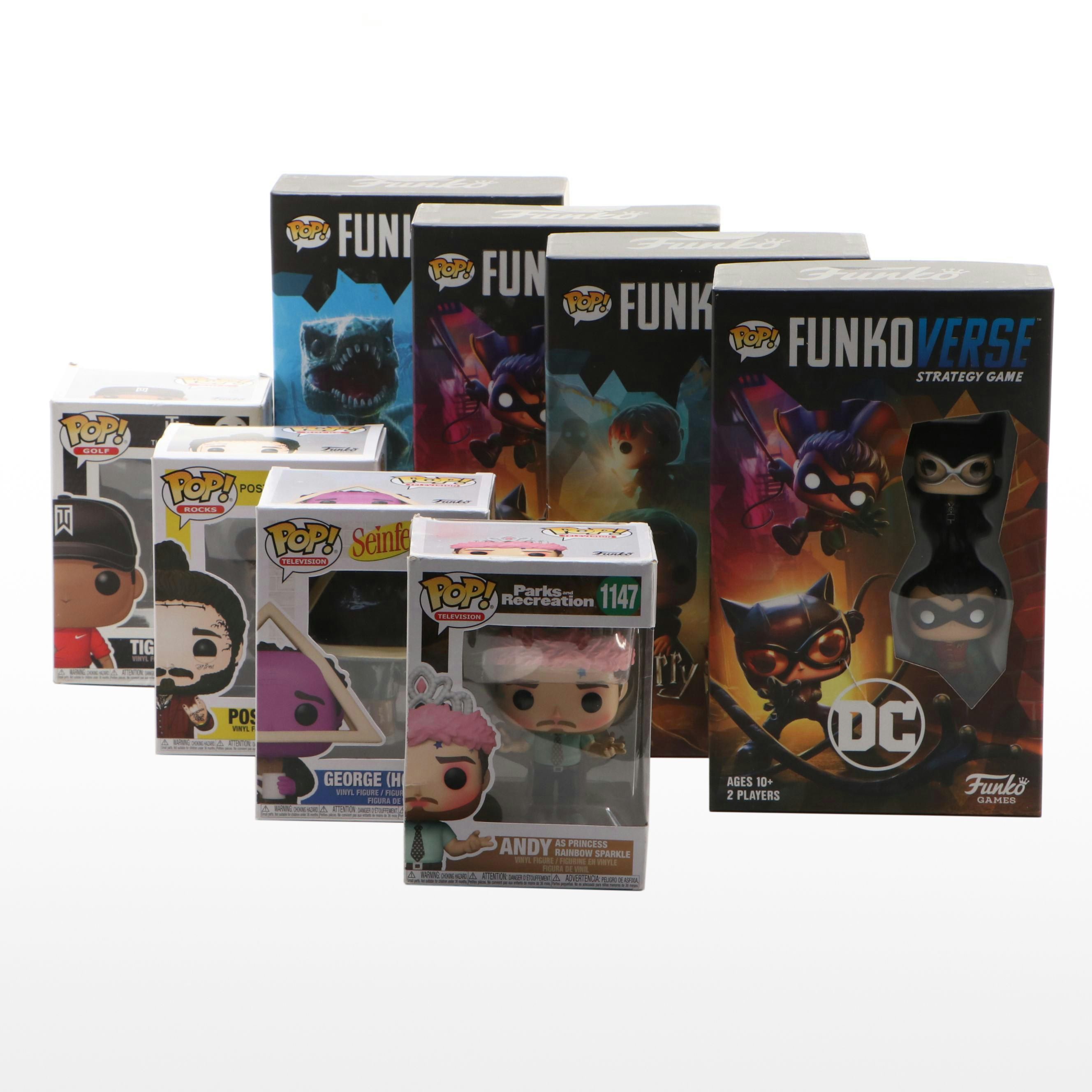 Funko Pop! Vinyl Figures with Funko Verse Strategy Games