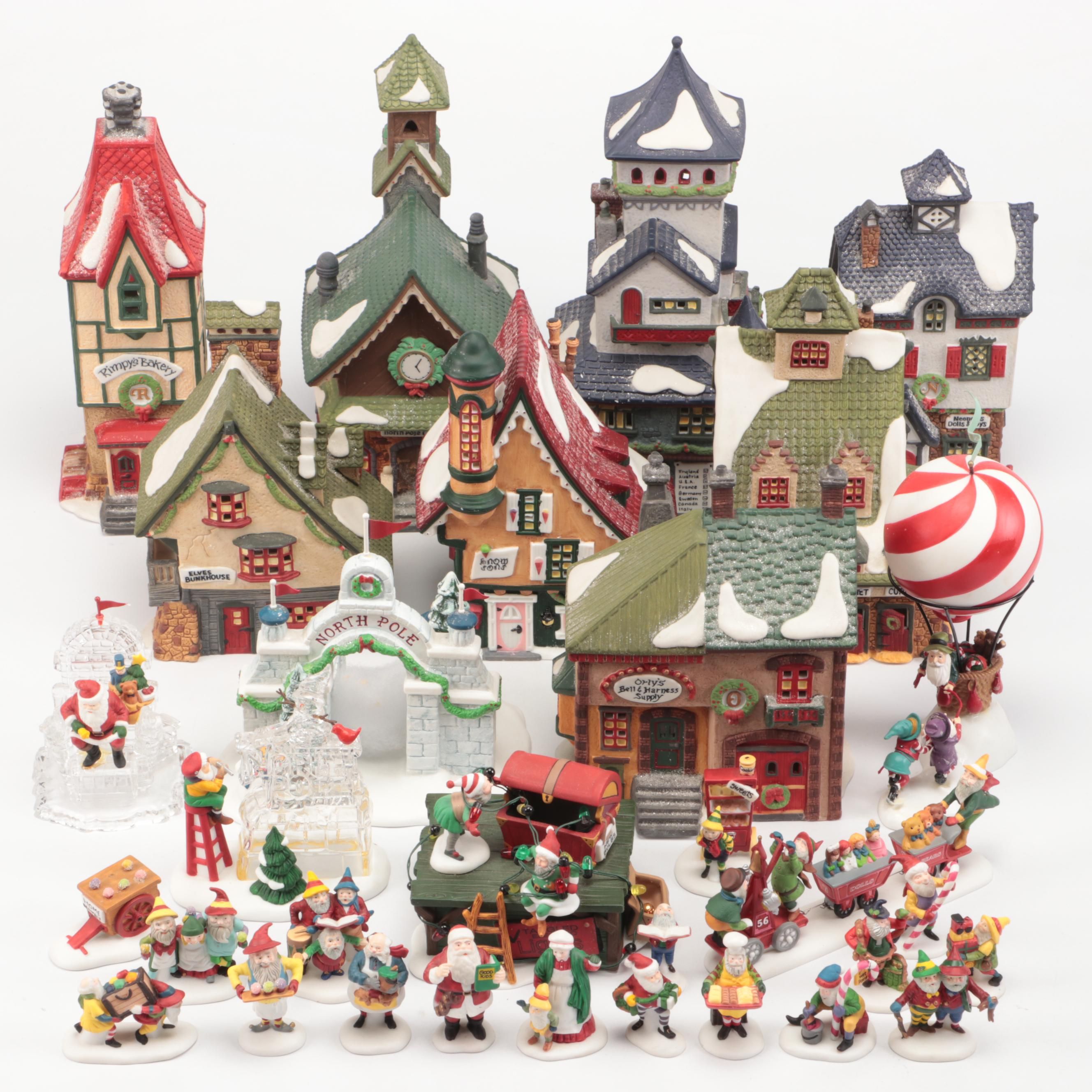 Dept. 56 North Pole Series from the Heritage Village Collection Ceramic Figures