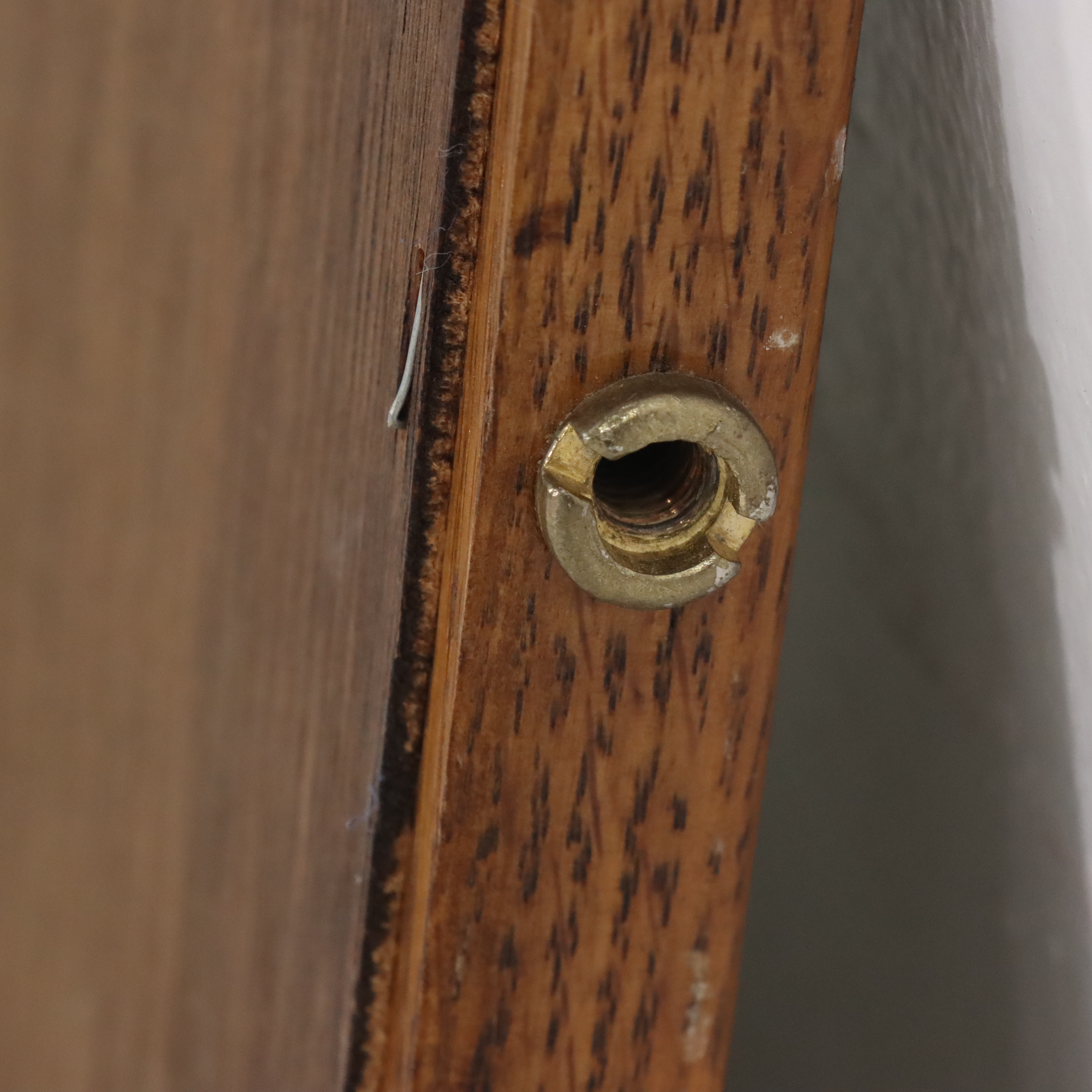 Battlefield Antiques, Inc. Victorian Syle Carved Oak Framed Mirror, Late 20th C.