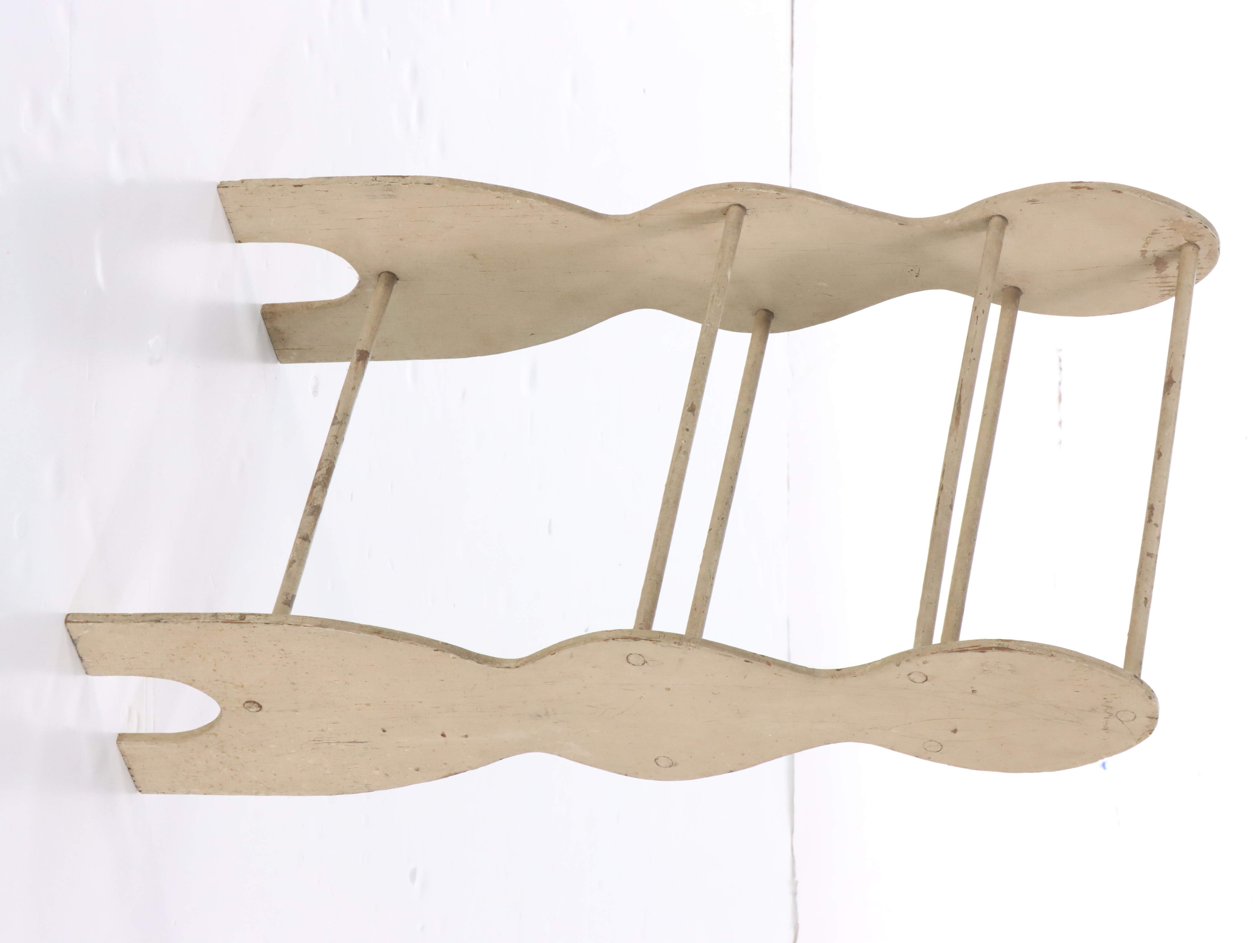 Three-Tier Painted Wood Quilt Rack