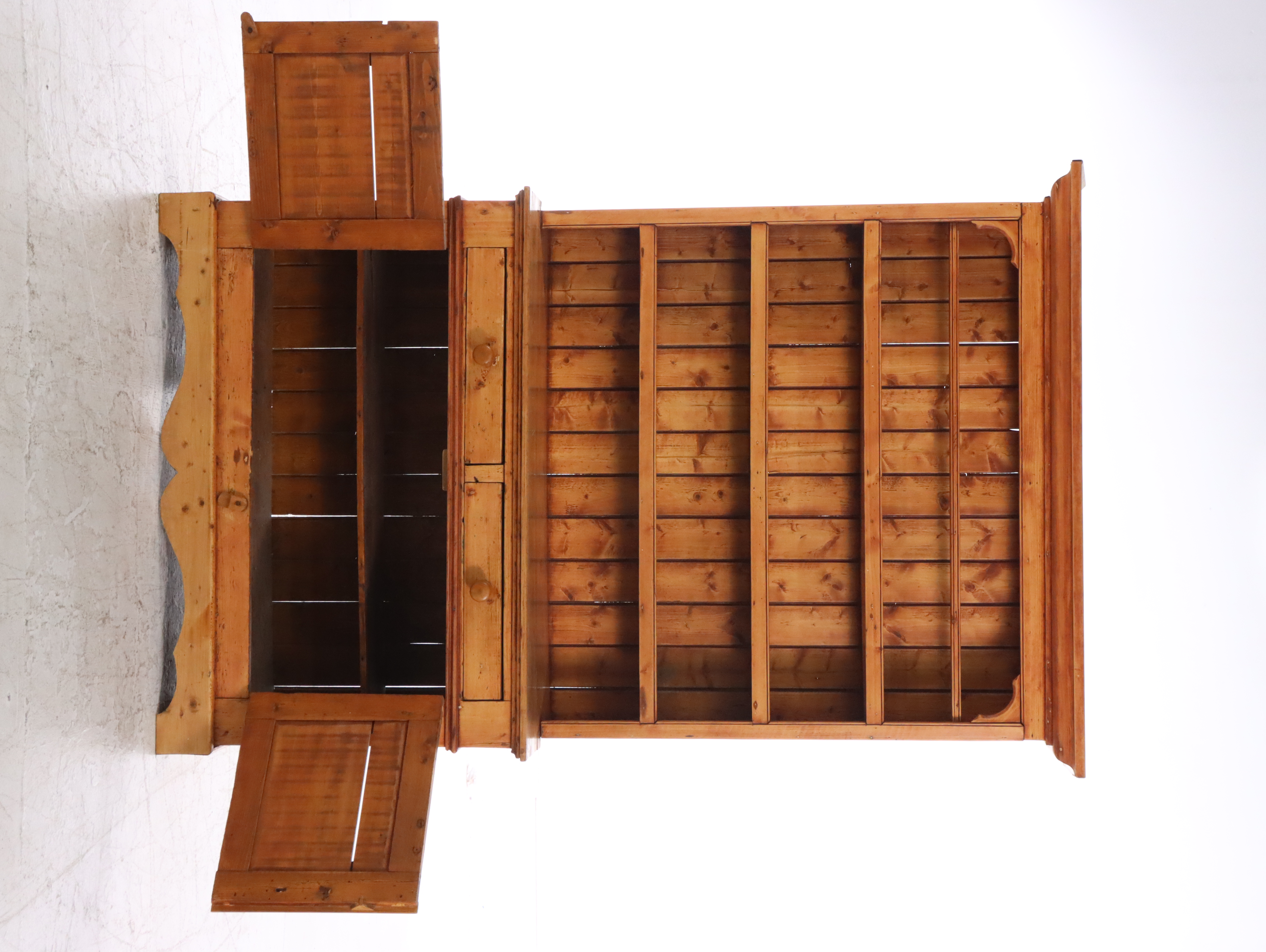 English Scrubbed Pine Dresser