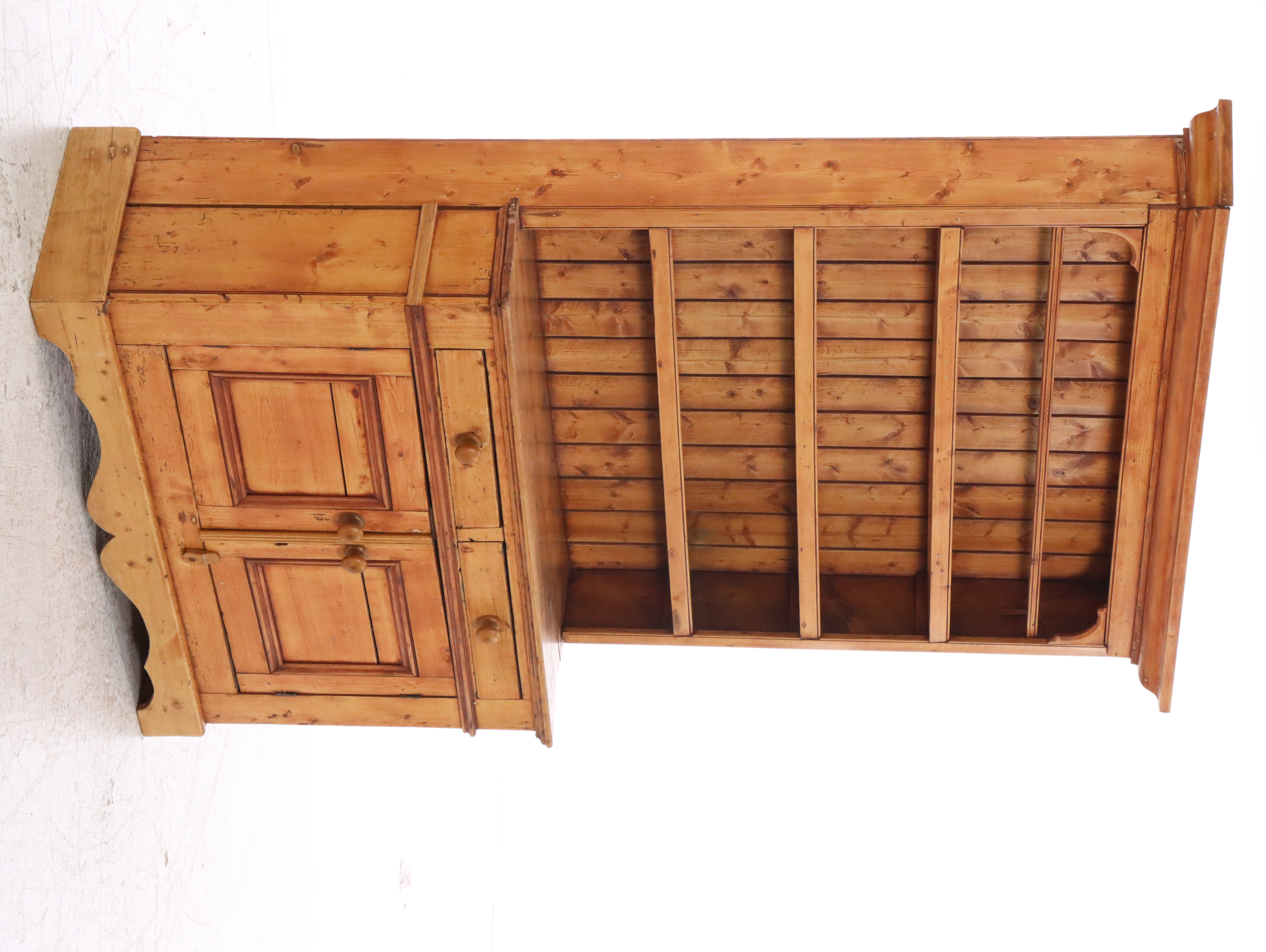 English Scrubbed Pine Dresser