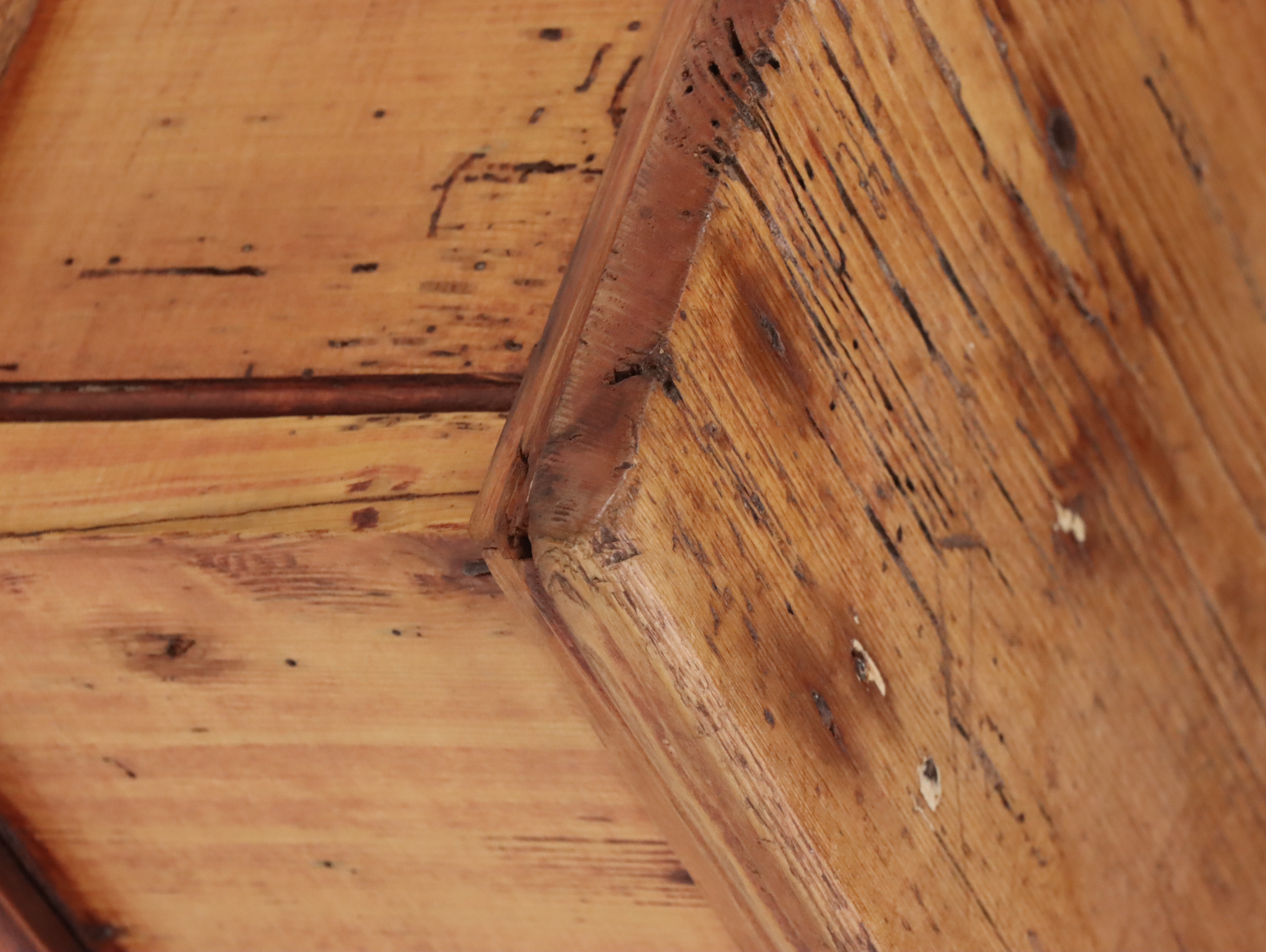 English Scrubbed Pine Dresser