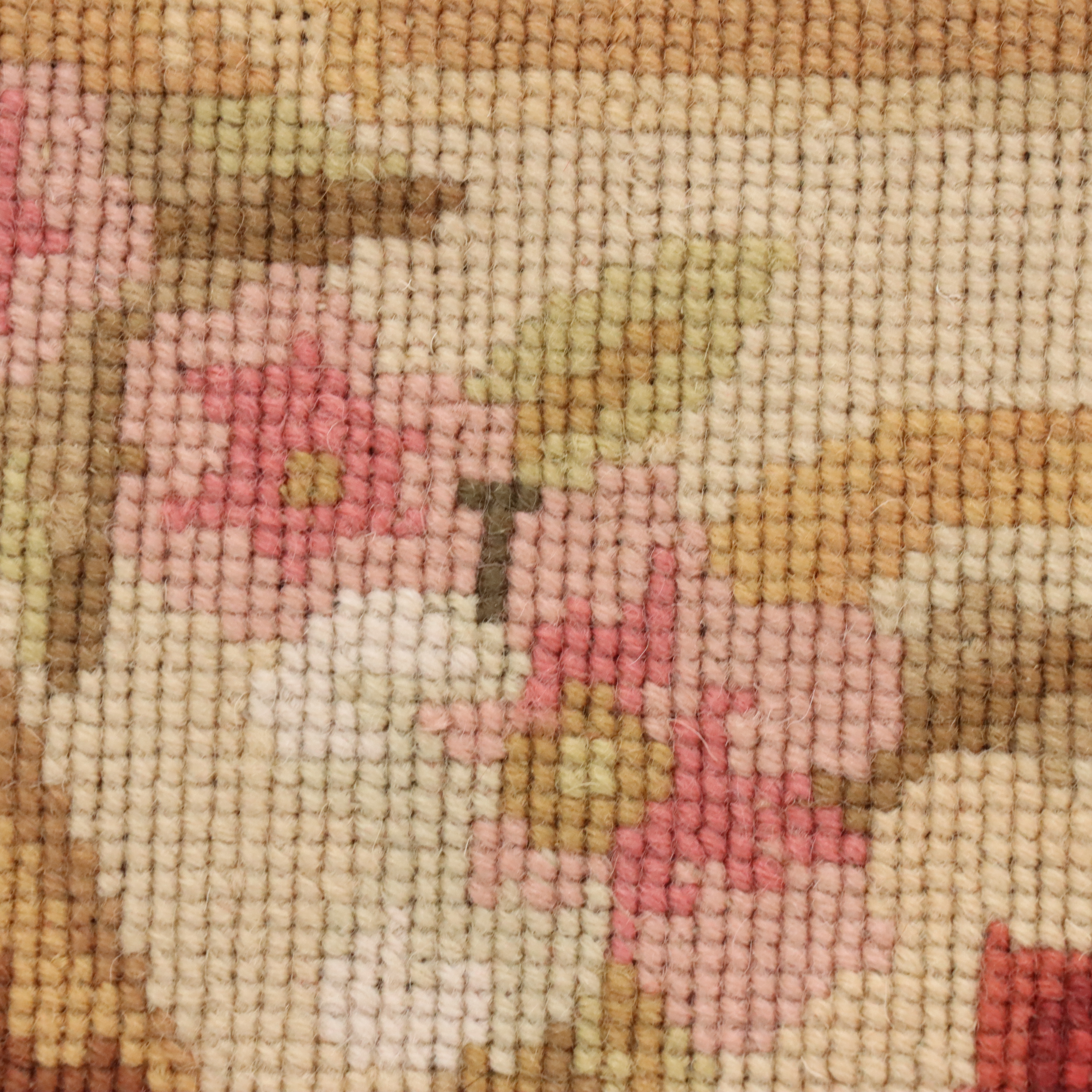 3'11 x 5'11 Handmade Sino-French Aubusson Needlepoint Area Rug