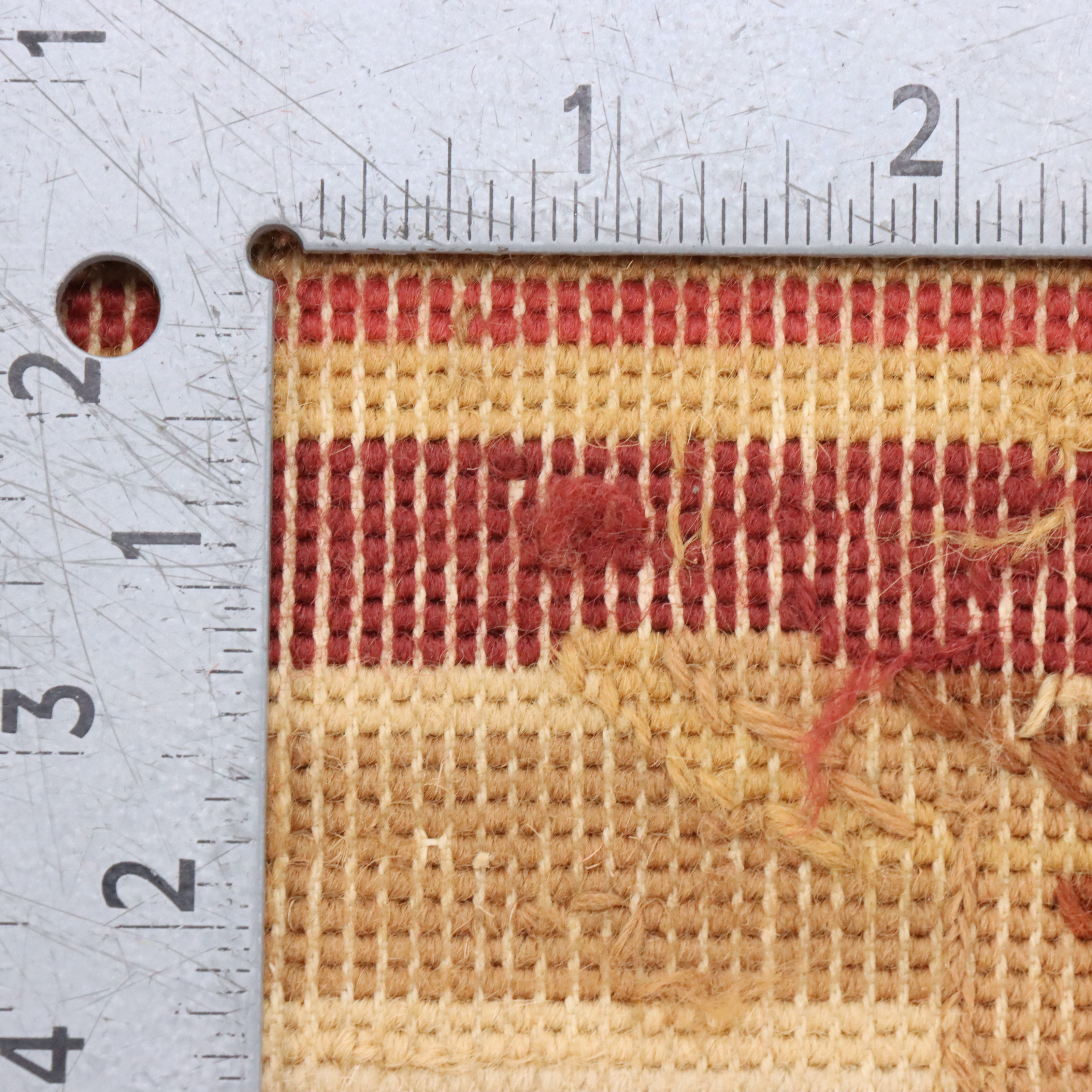 3'11 x 5'11 Handmade Sino-French Aubusson Needlepoint Area Rug