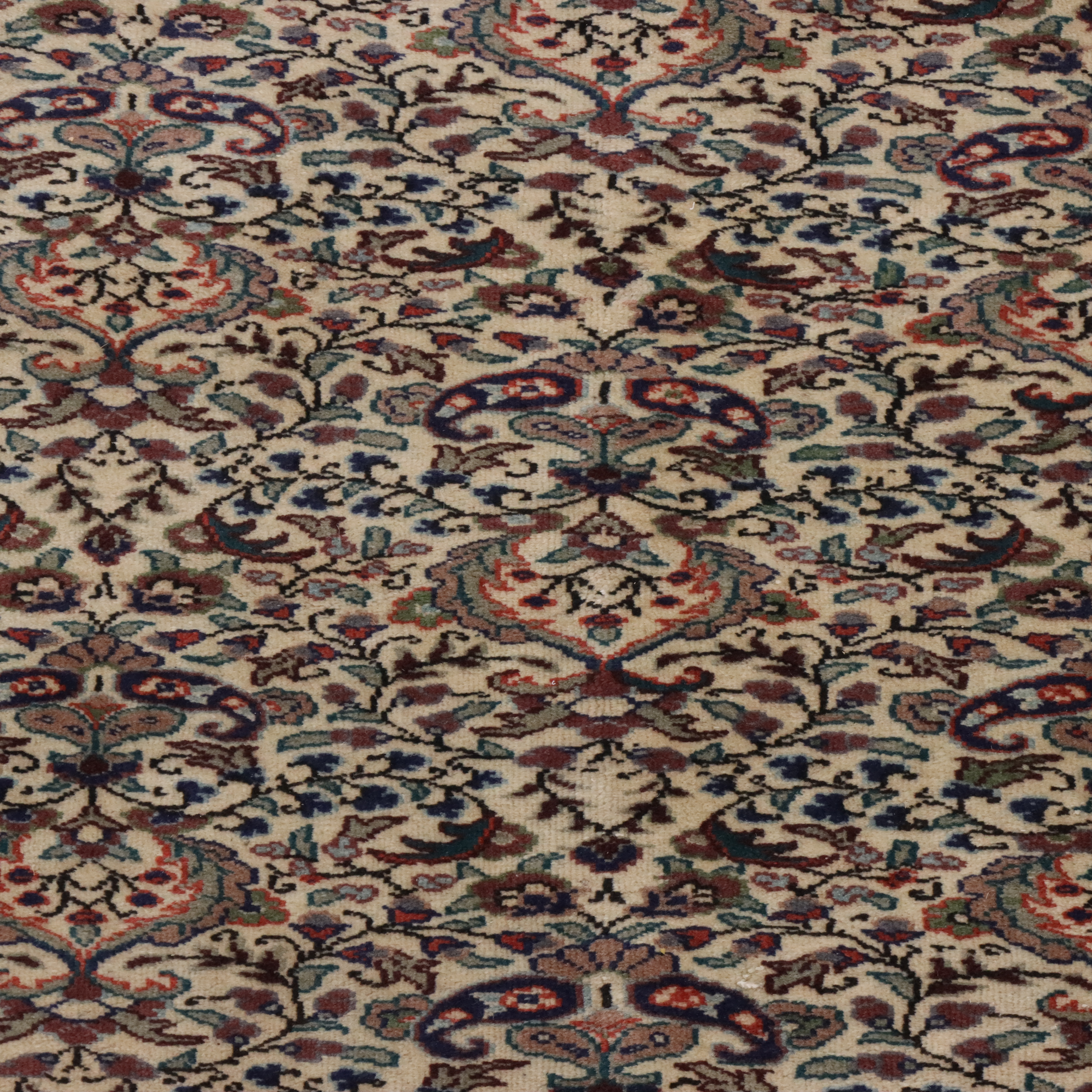 6'6 x 9'8 Hand-Knotted Turkish Hereke Area Rug