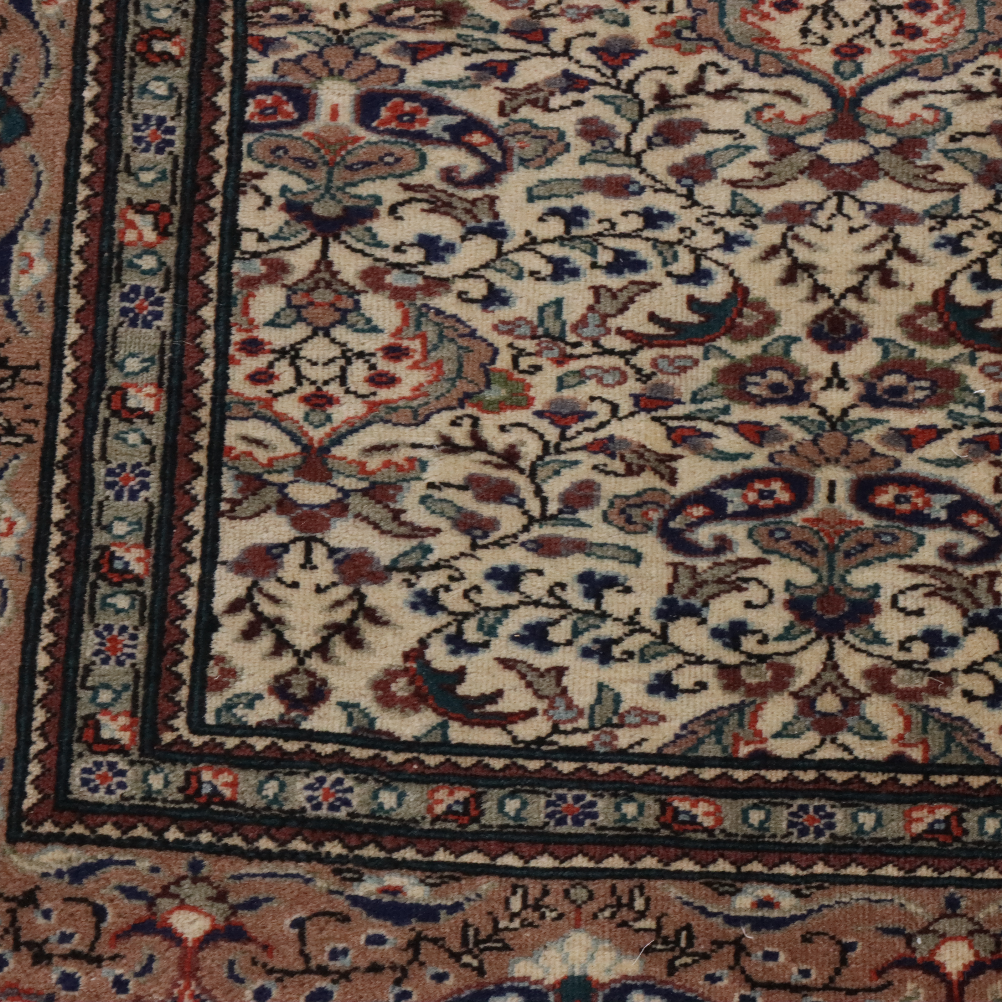 6'6 x 9'8 Hand-Knotted Turkish Hereke Area Rug